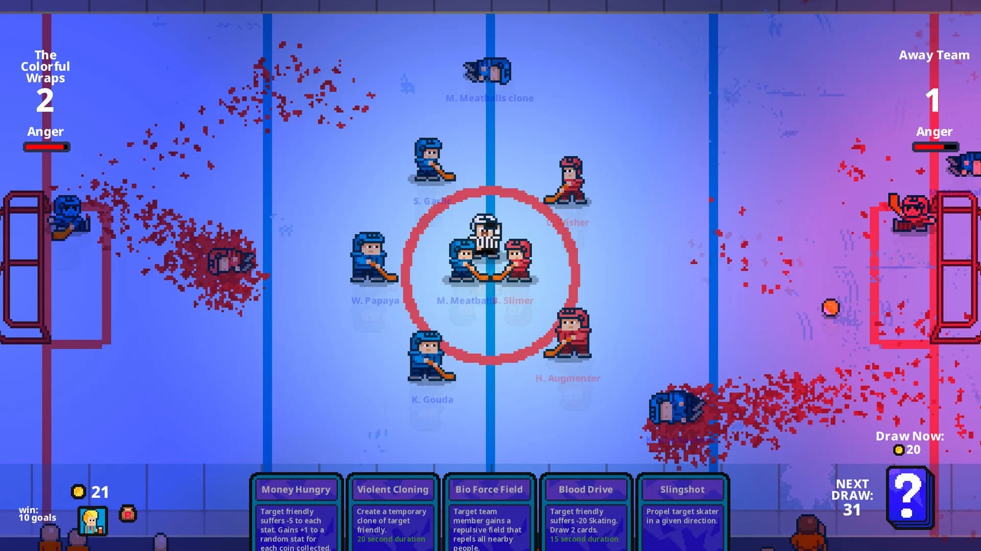Super Blood Hockey: Rogue Manager görsel 3