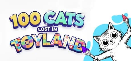 100 Cats Lost in Toyland Trouble görsel 1