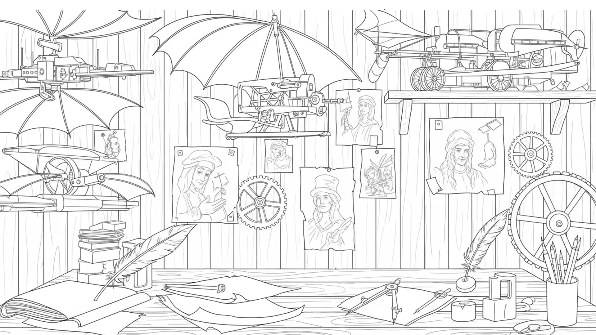 100 Cats Lost in Da Vinci’s Workshop görsel 4
