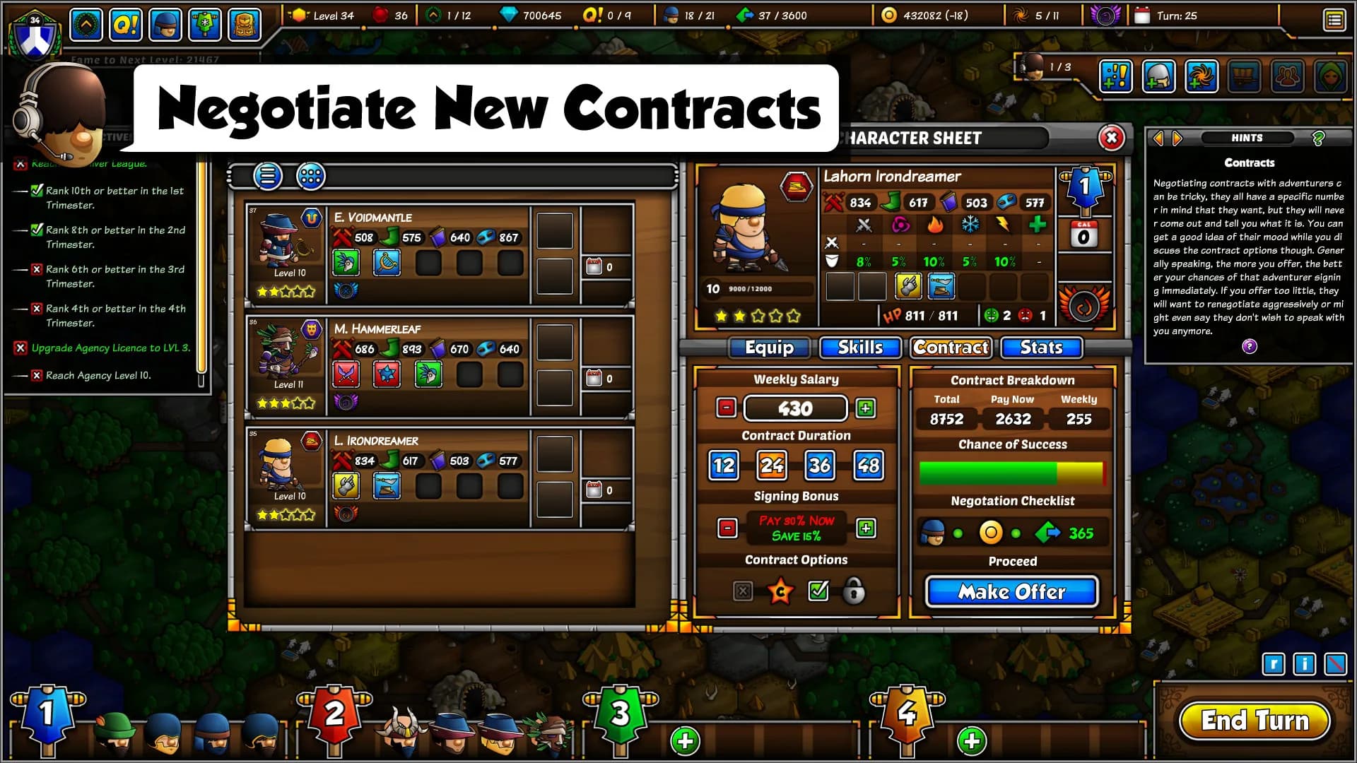 Epic Manager - Create Your Own Adventuring Agency! görsel 3