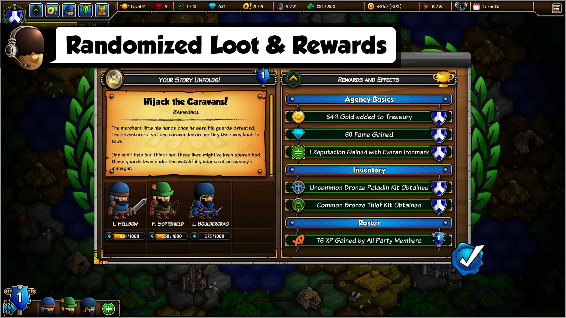 Epic Manager - Create Your Own Adventuring Agency! görsel 6