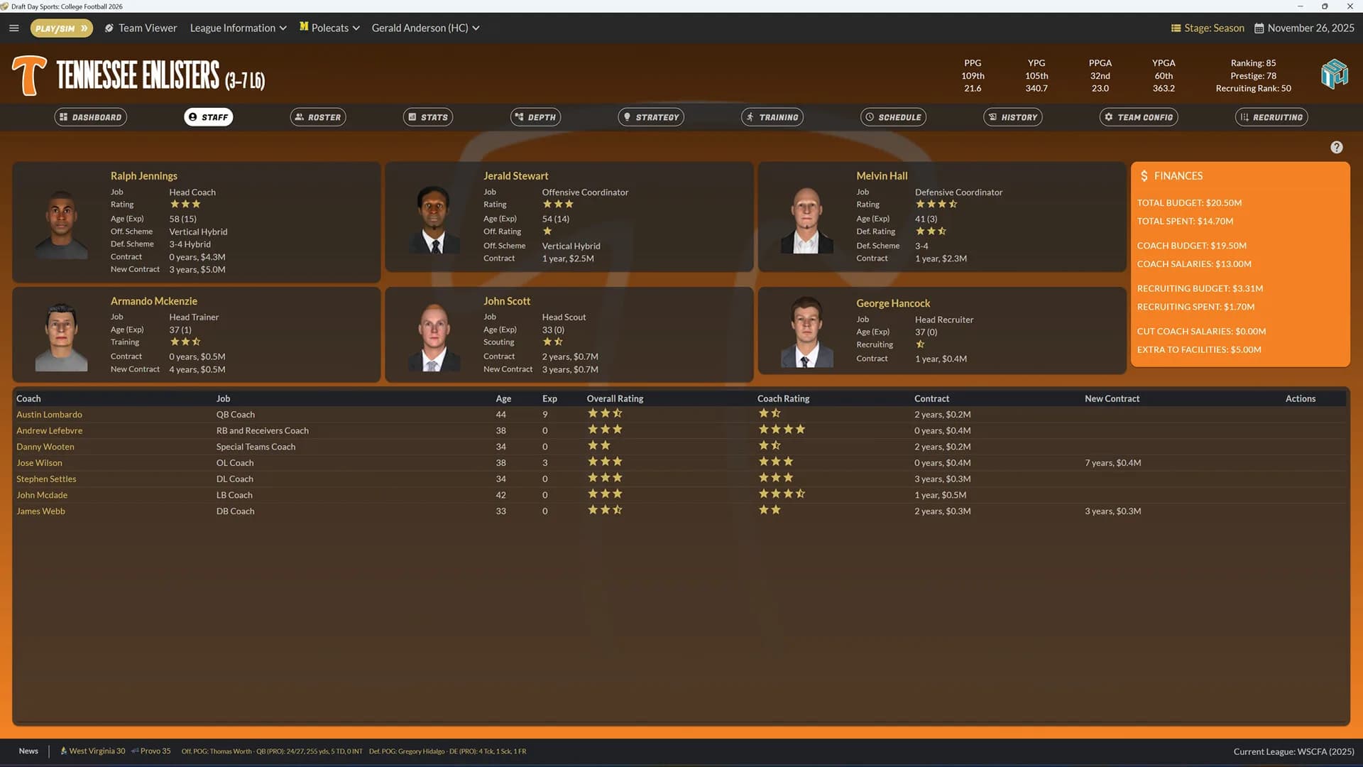 Draft Day Sports: College Football 2026 görsel 9