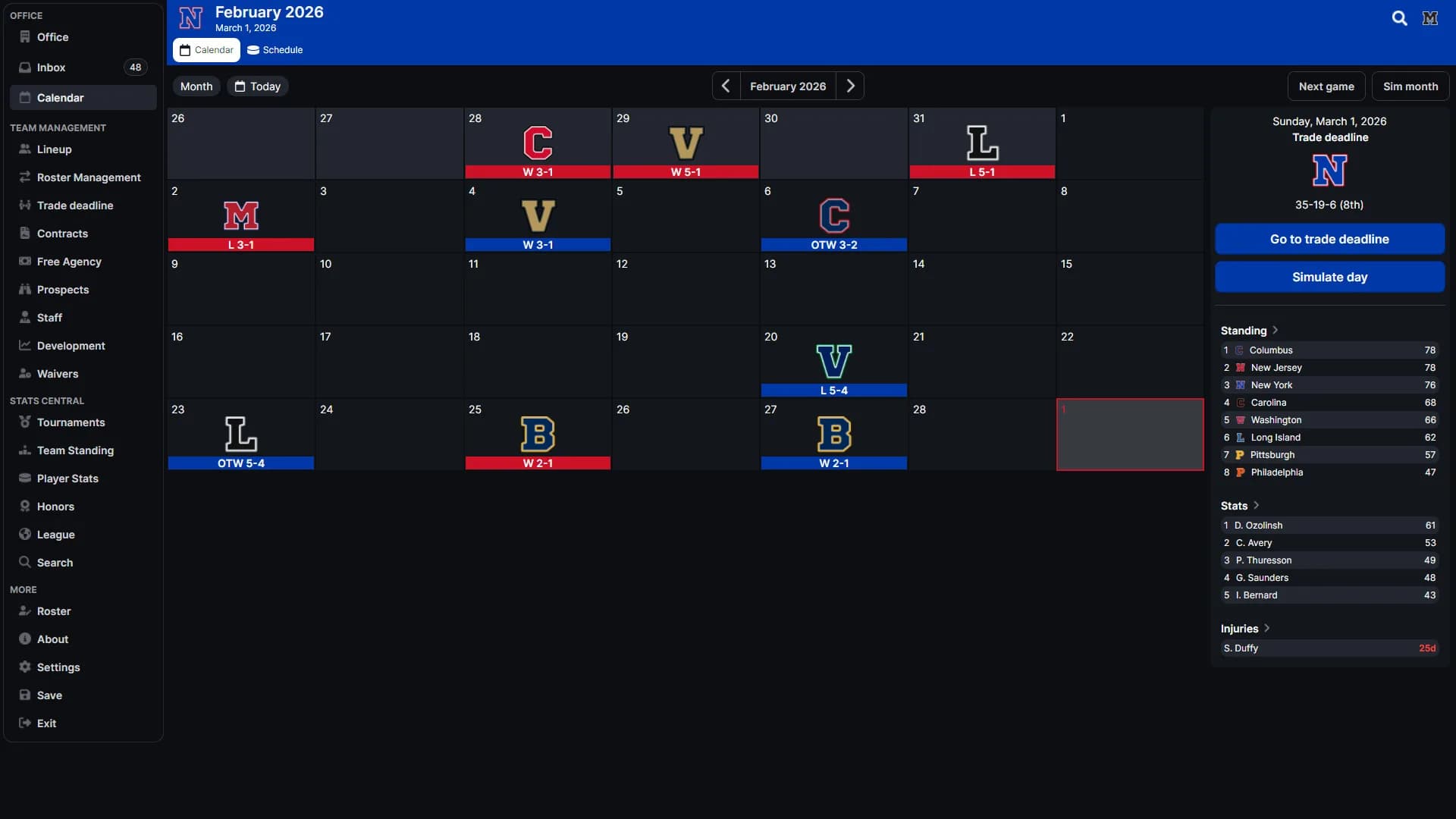 Hockey Legacy Manager 26 görsel 5
