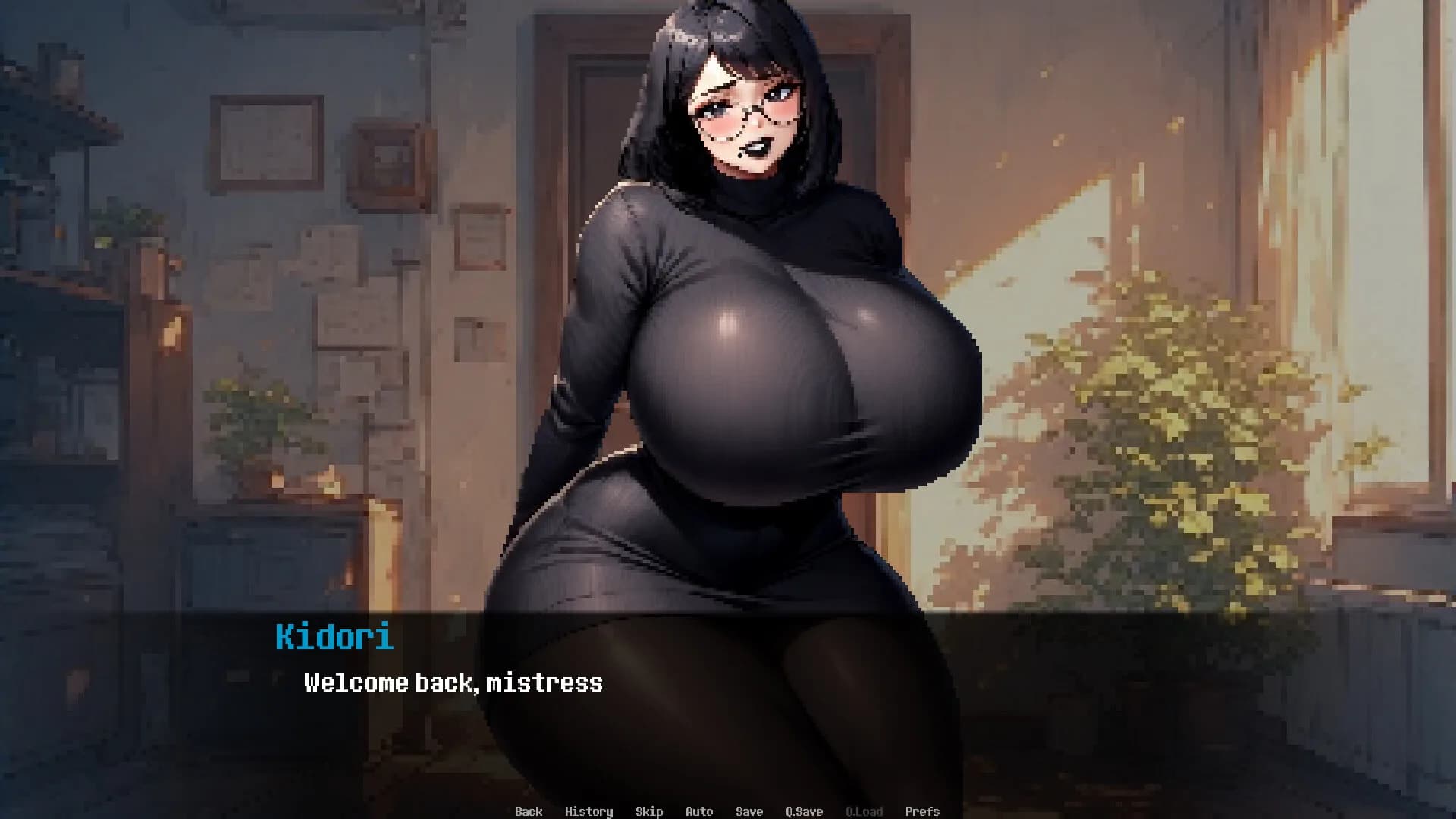 Simping for My Hot Goth Girlfriend görsel 2