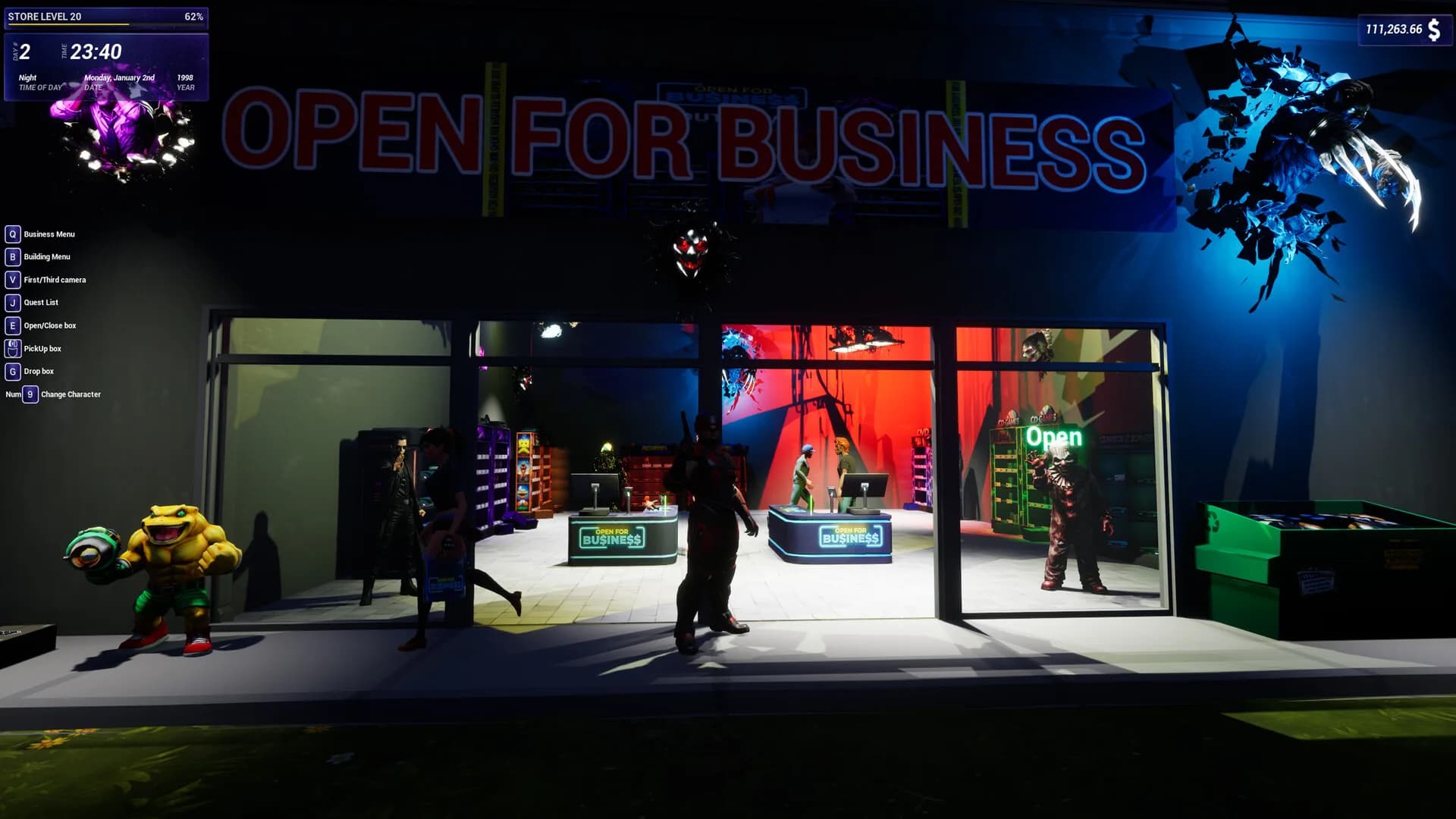 OPEN FOR BUSINESS görsel 2
