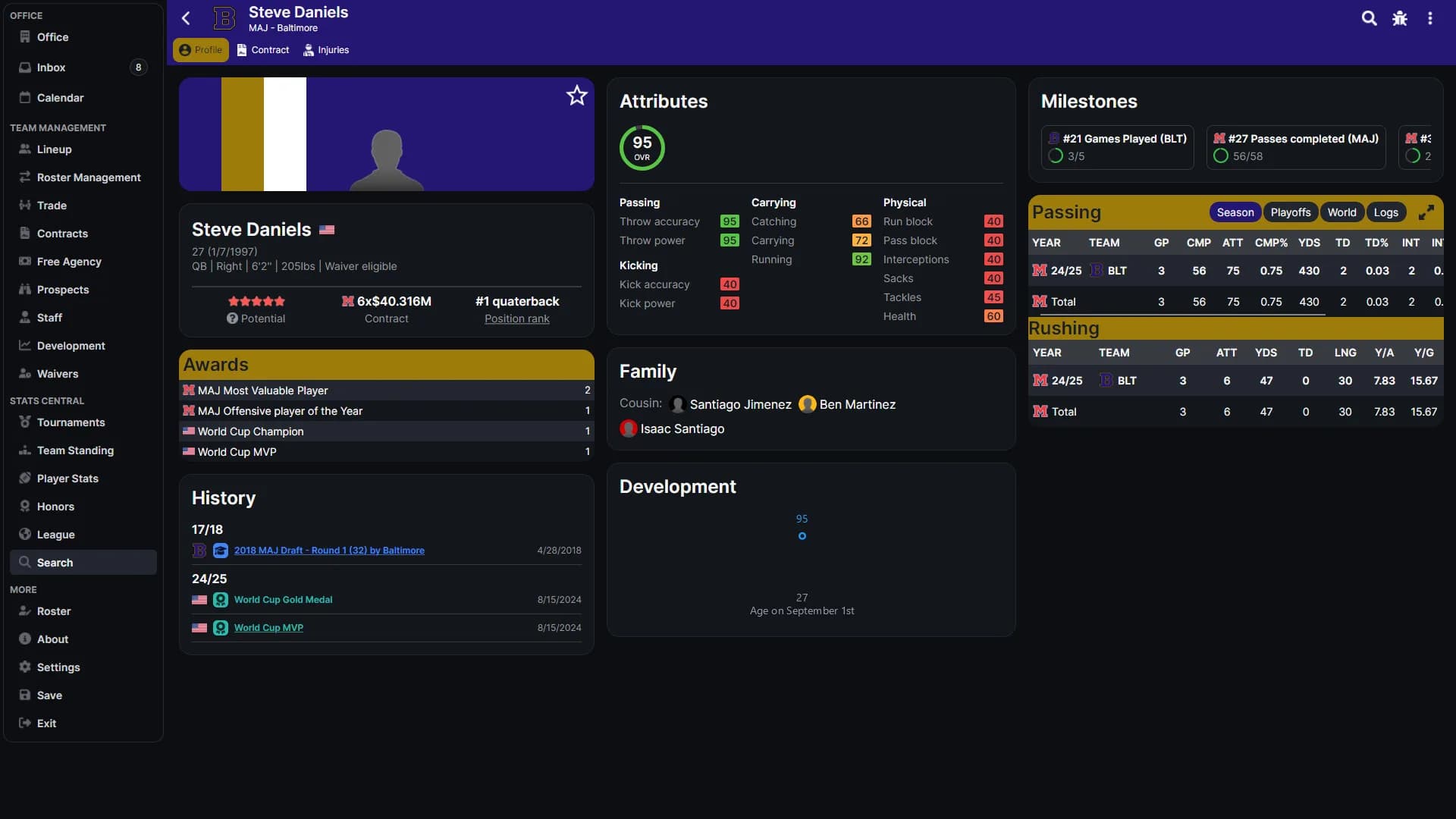 Football Legacy Manager 26 görsel 4