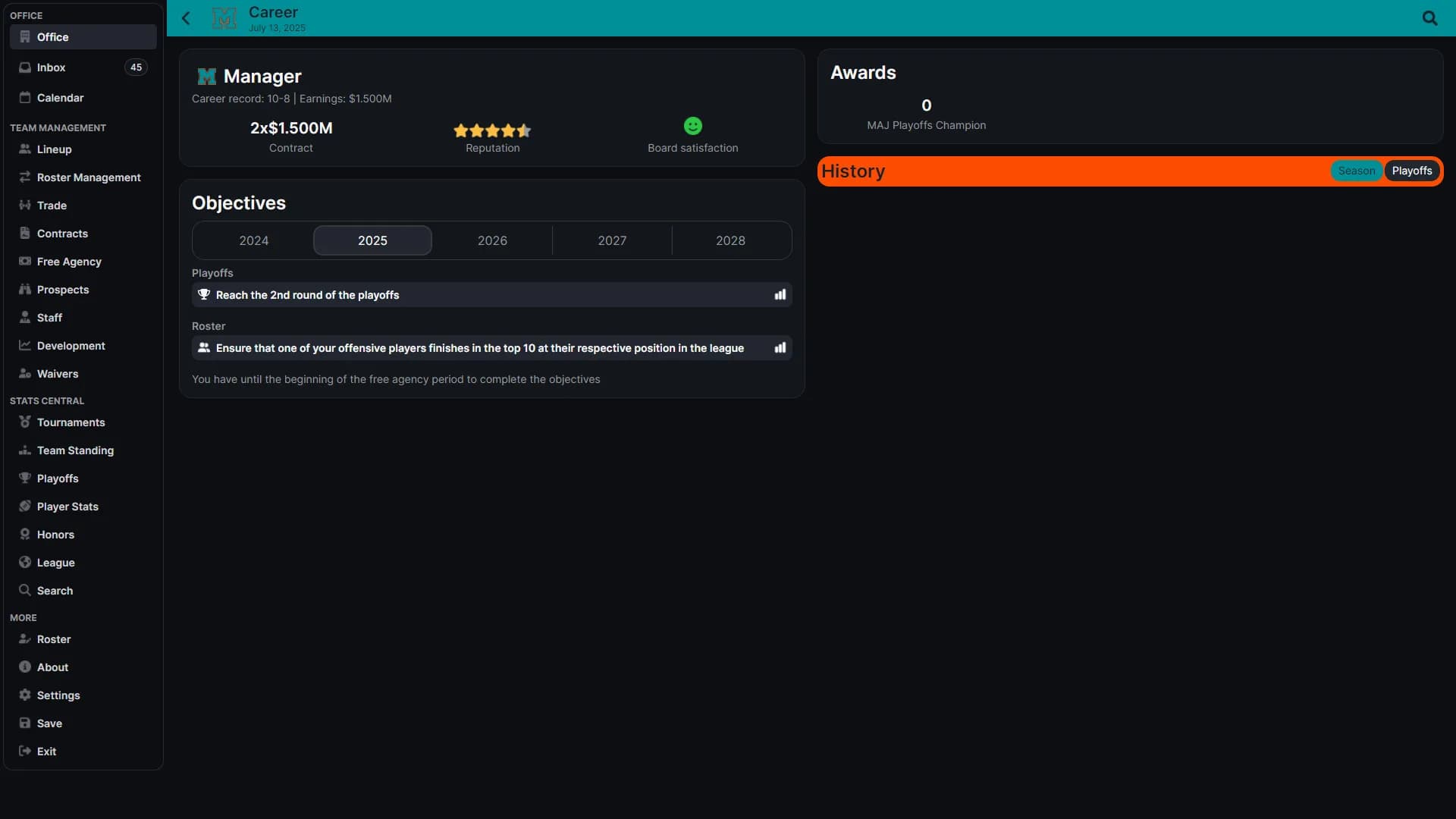 Football Legacy Manager 26 görsel 5