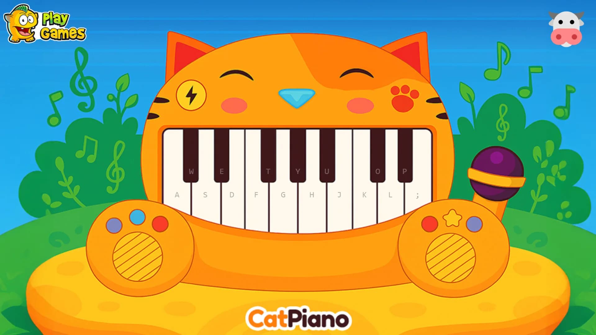 Cat Piano for Kids görsel 3