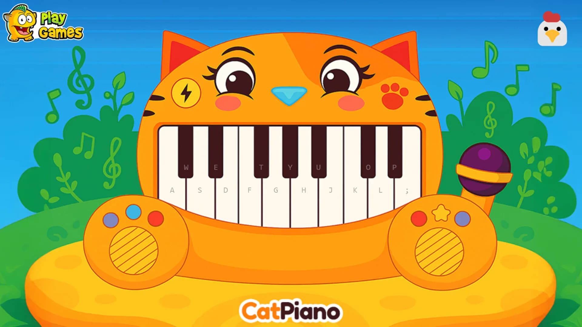 Cat Piano for Kids görsel 5