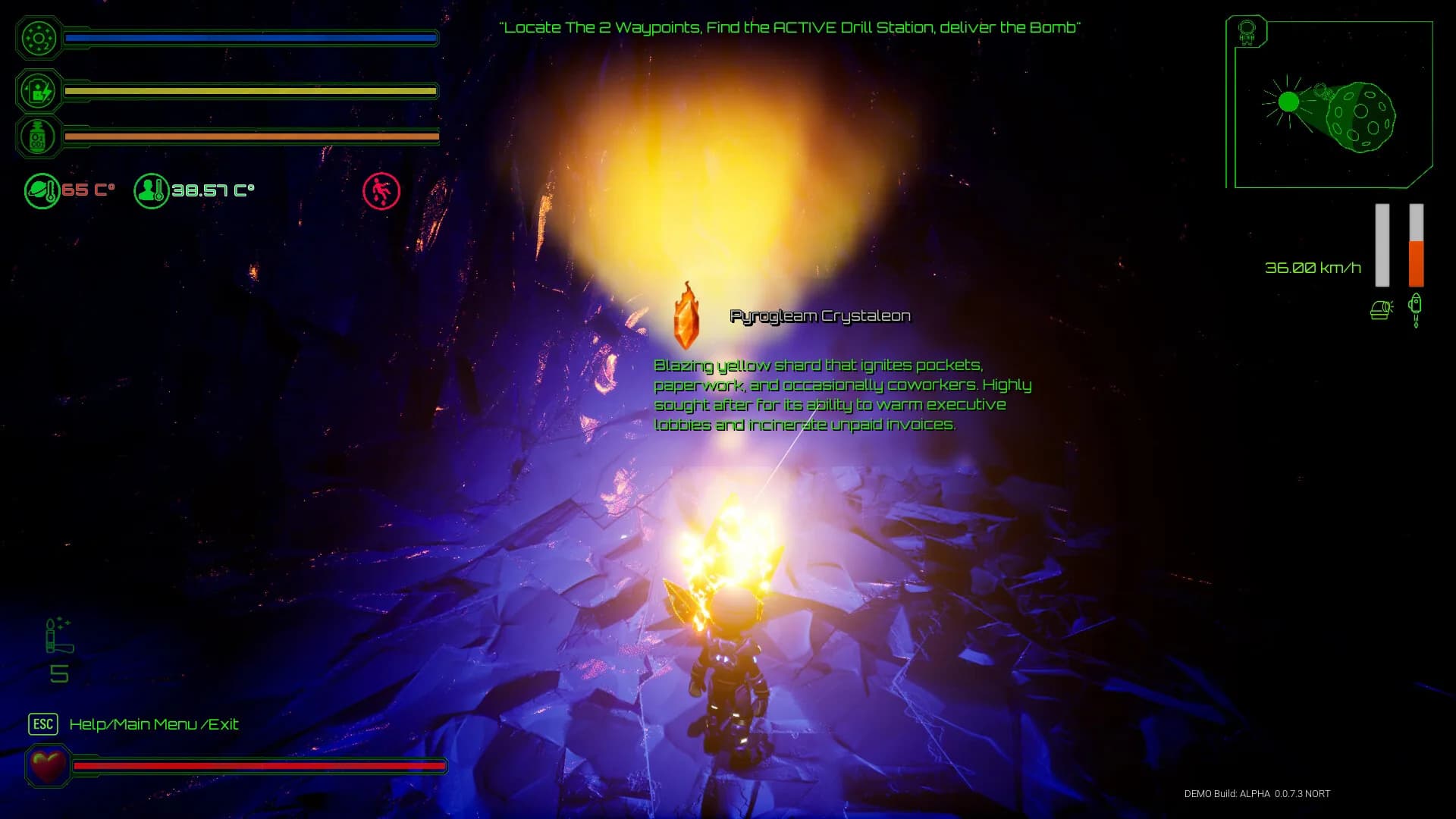Asteroid Boom Cosmic Courier görsel 8