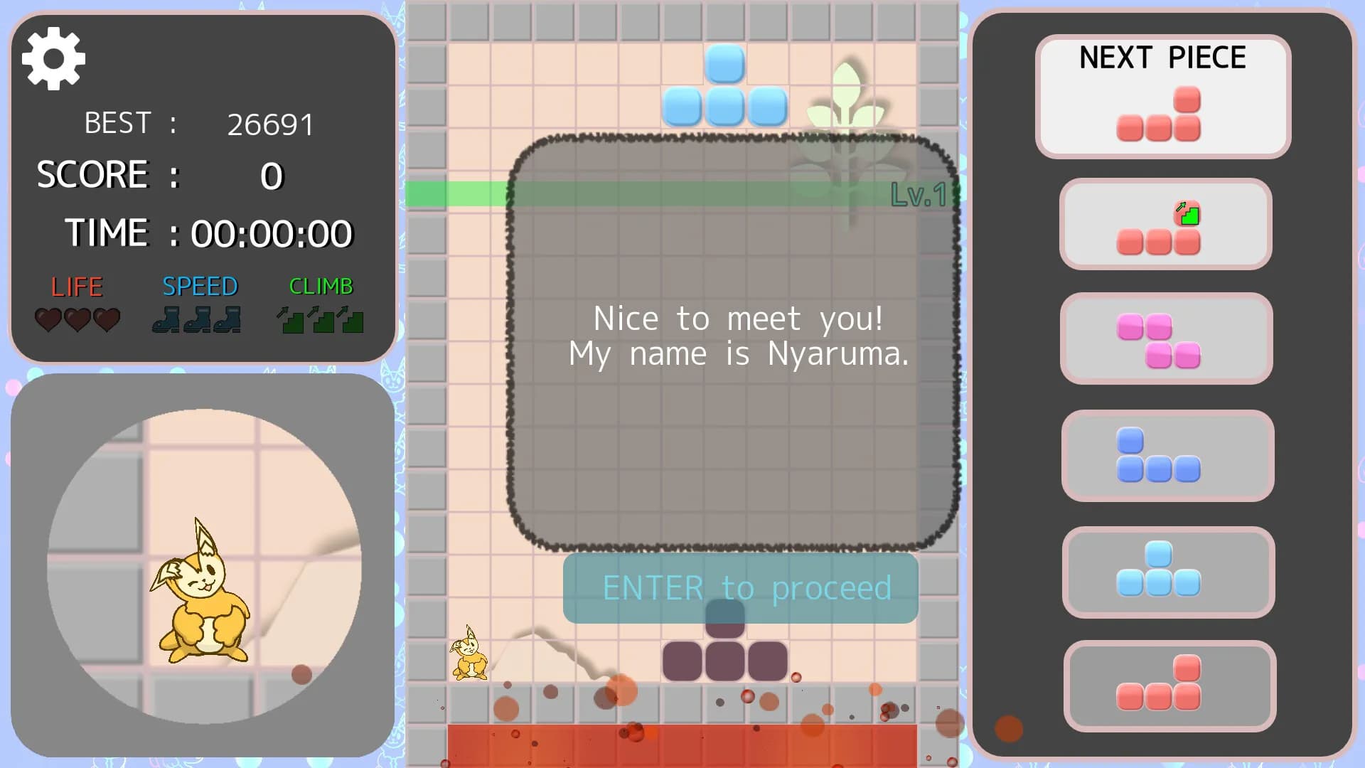 Climb! NYARUMA Action Puzzle görsel 2