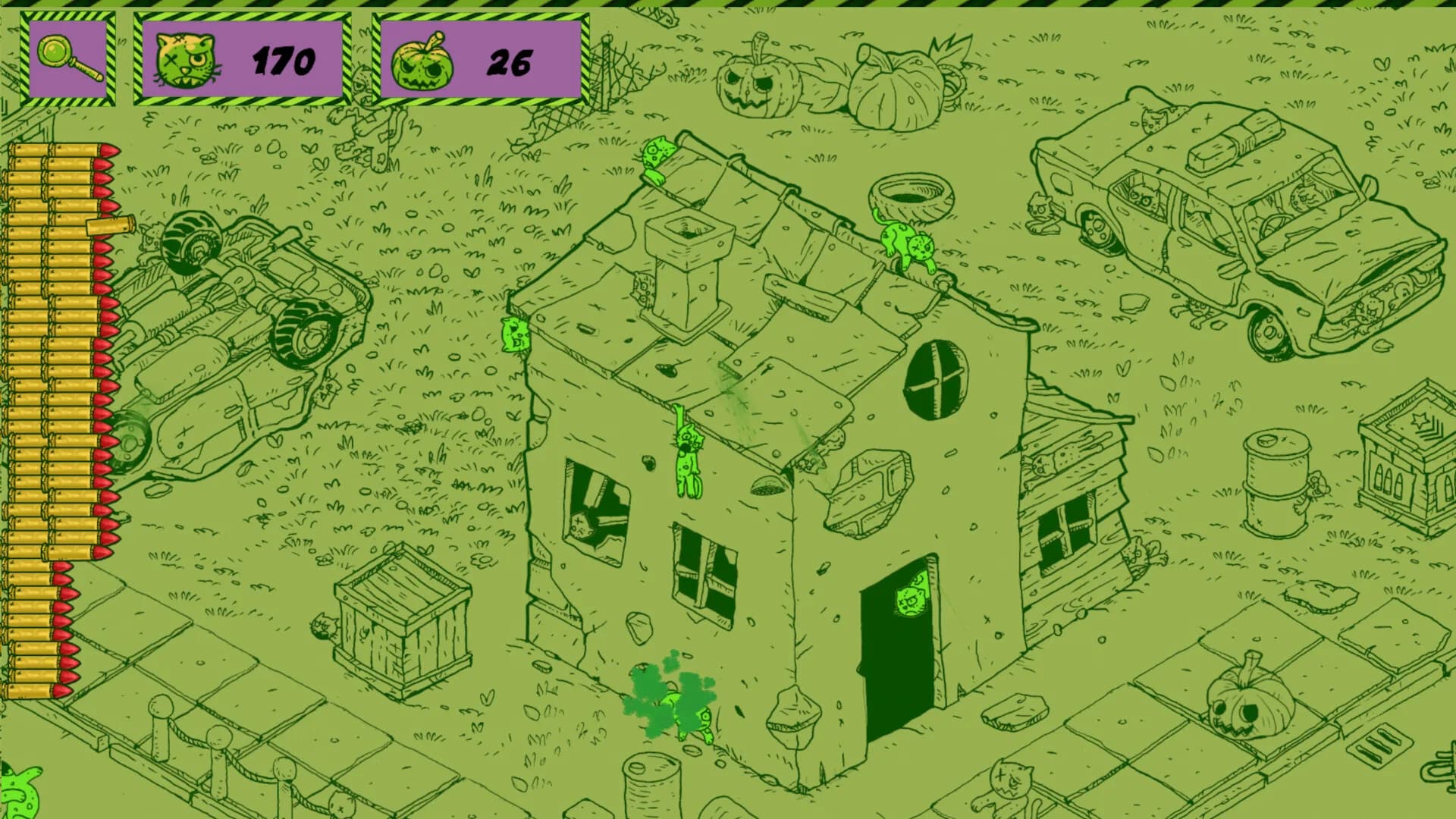Find Kitties: Zombie Hunter görsel 2