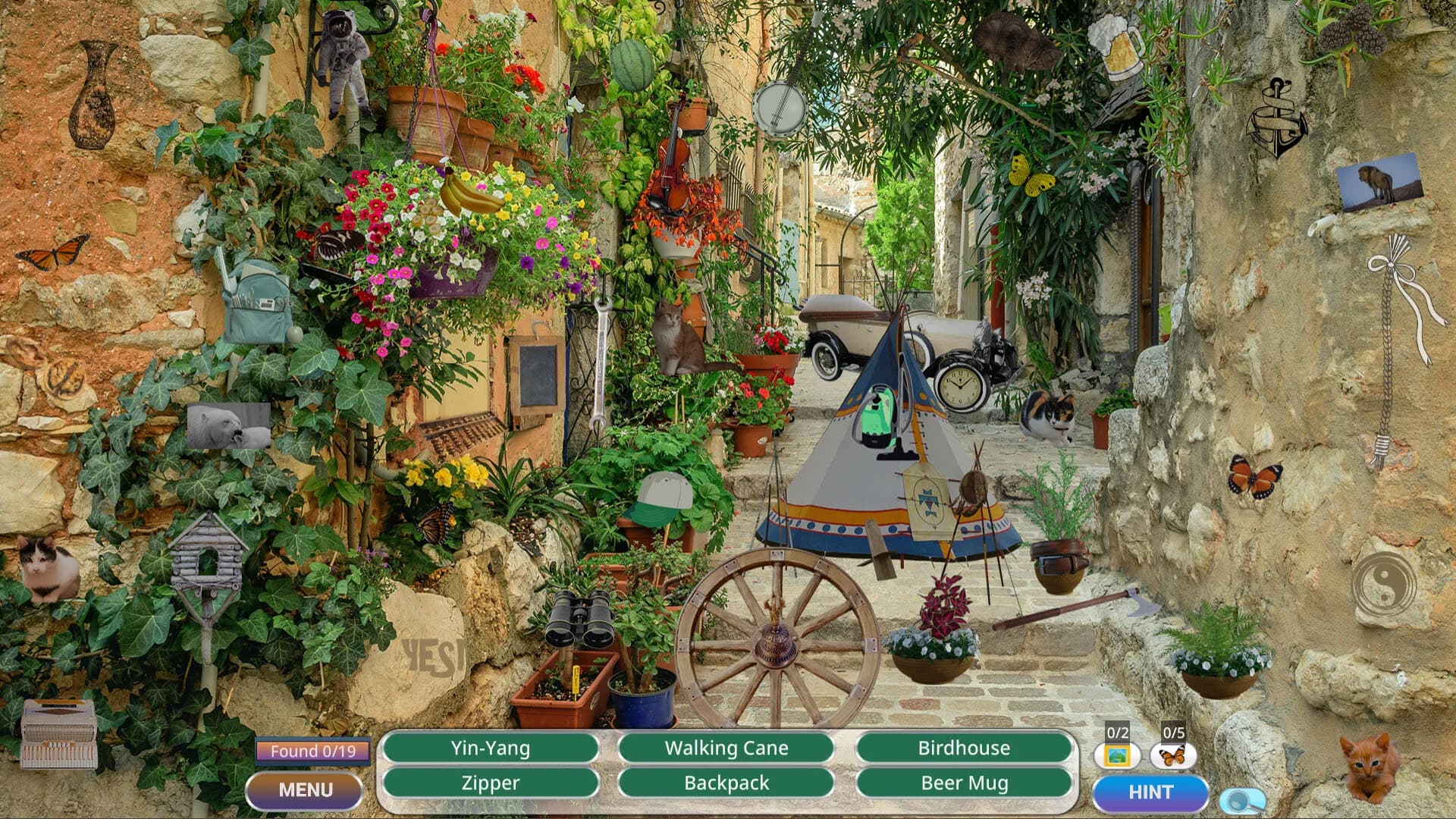 Peaceful Gardens 2: Cute Cats - Hidden Objects Collector's Edition görsel 5