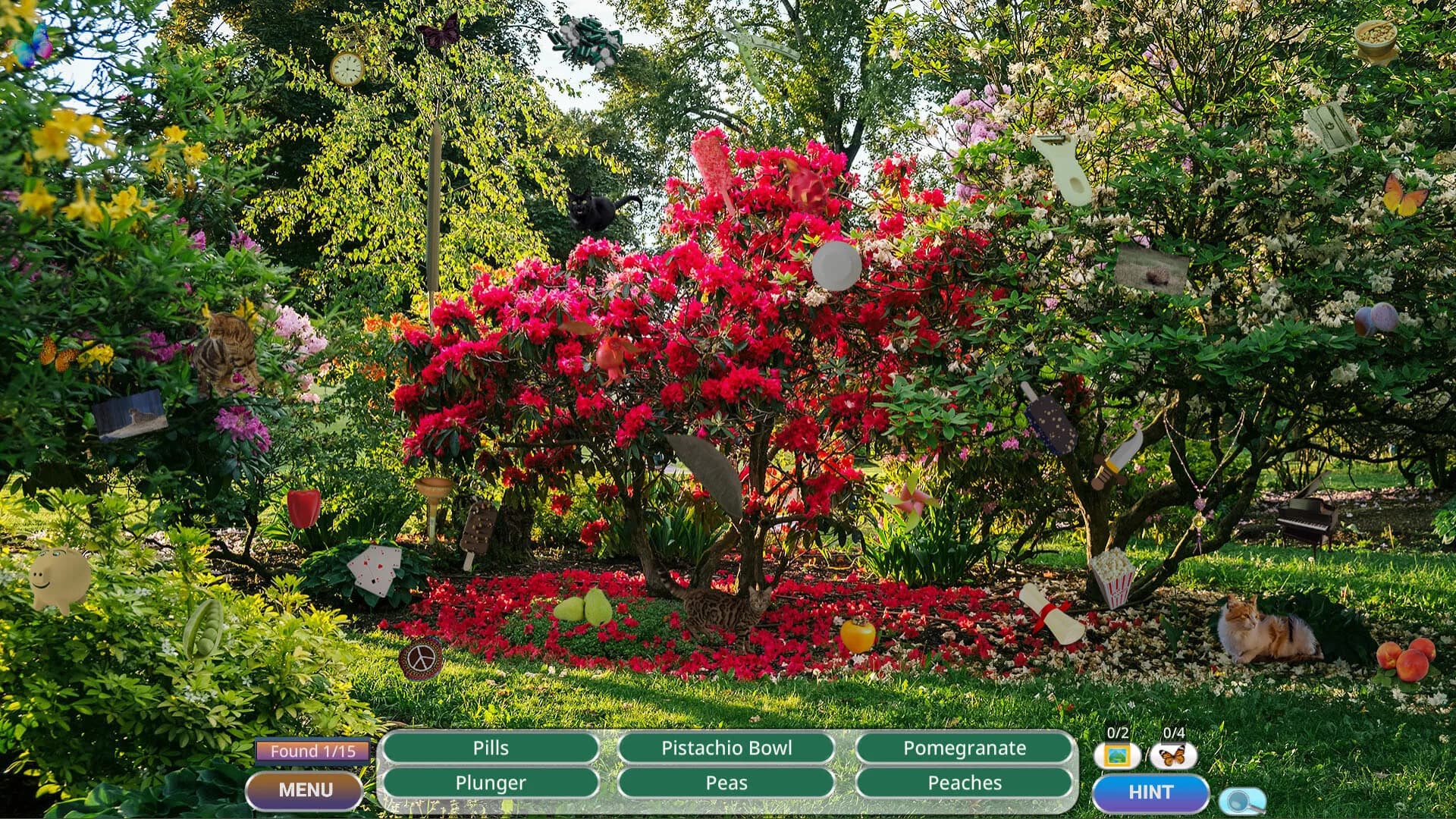 Peaceful Gardens 2: Cute Cats - Hidden Objects Collector's Edition görsel 6