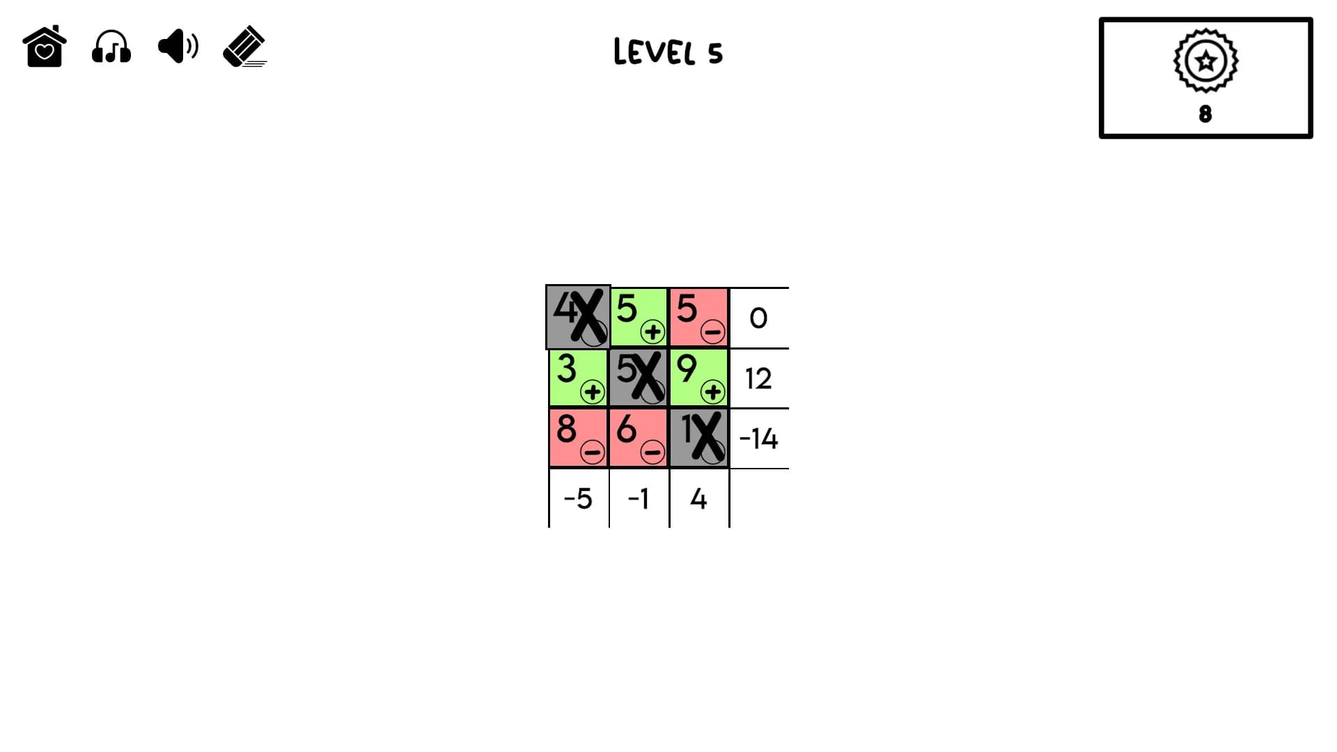 FlipSum - A Puzzle By Claris Richter görsel 2