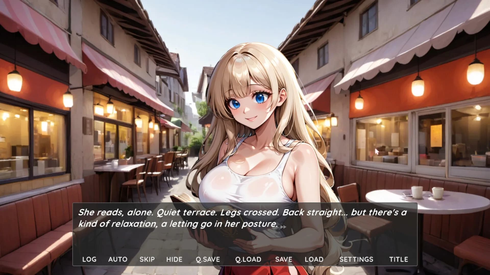Hentai Novel: Lily is stripping görsel 2