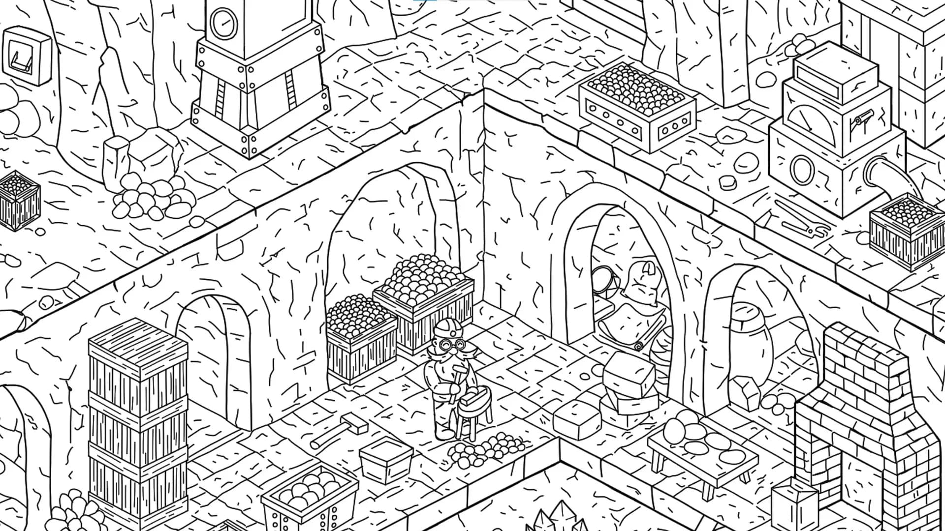 Find Meow in Dwarf Mines görsel 5