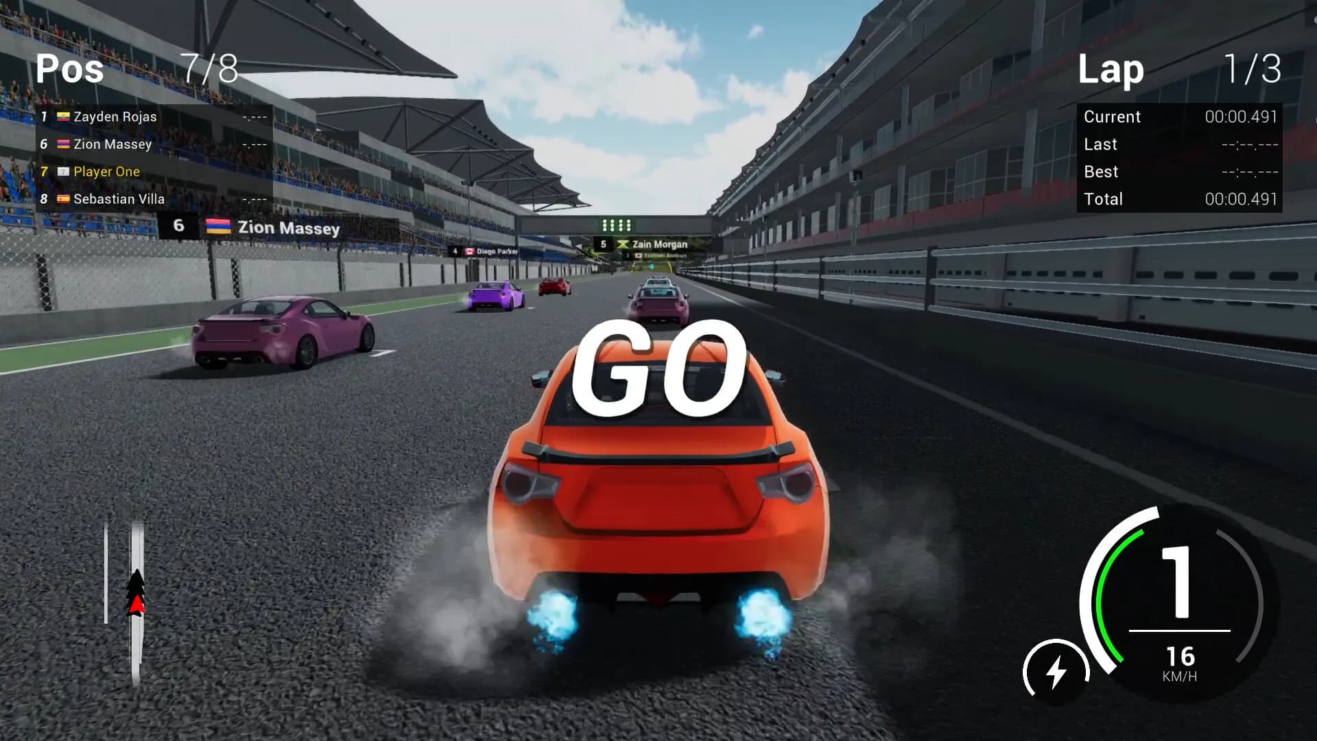 Car Race Simulator görsel 6