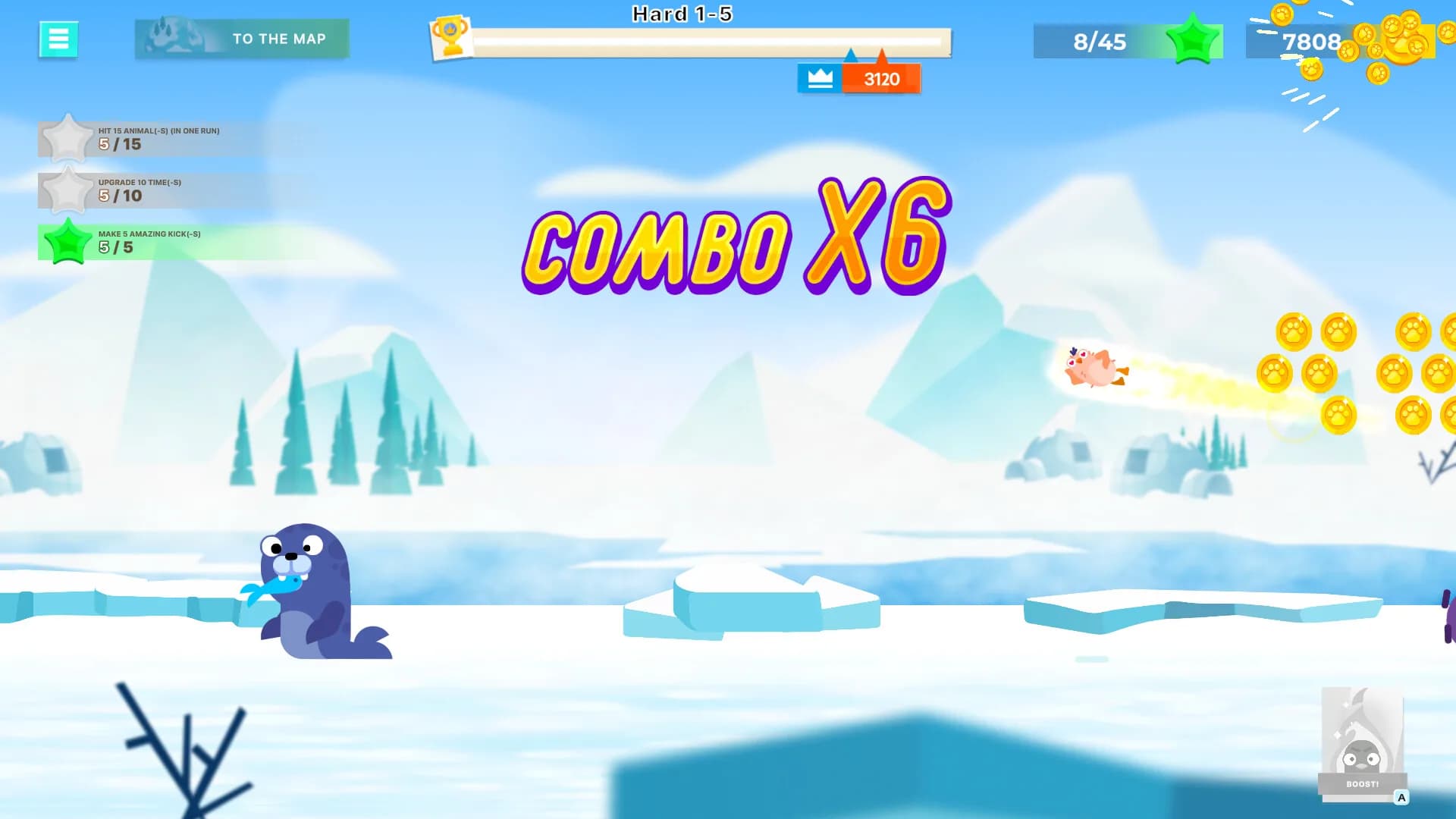 Bouncemasters 2: Pengu Throw görsel 8