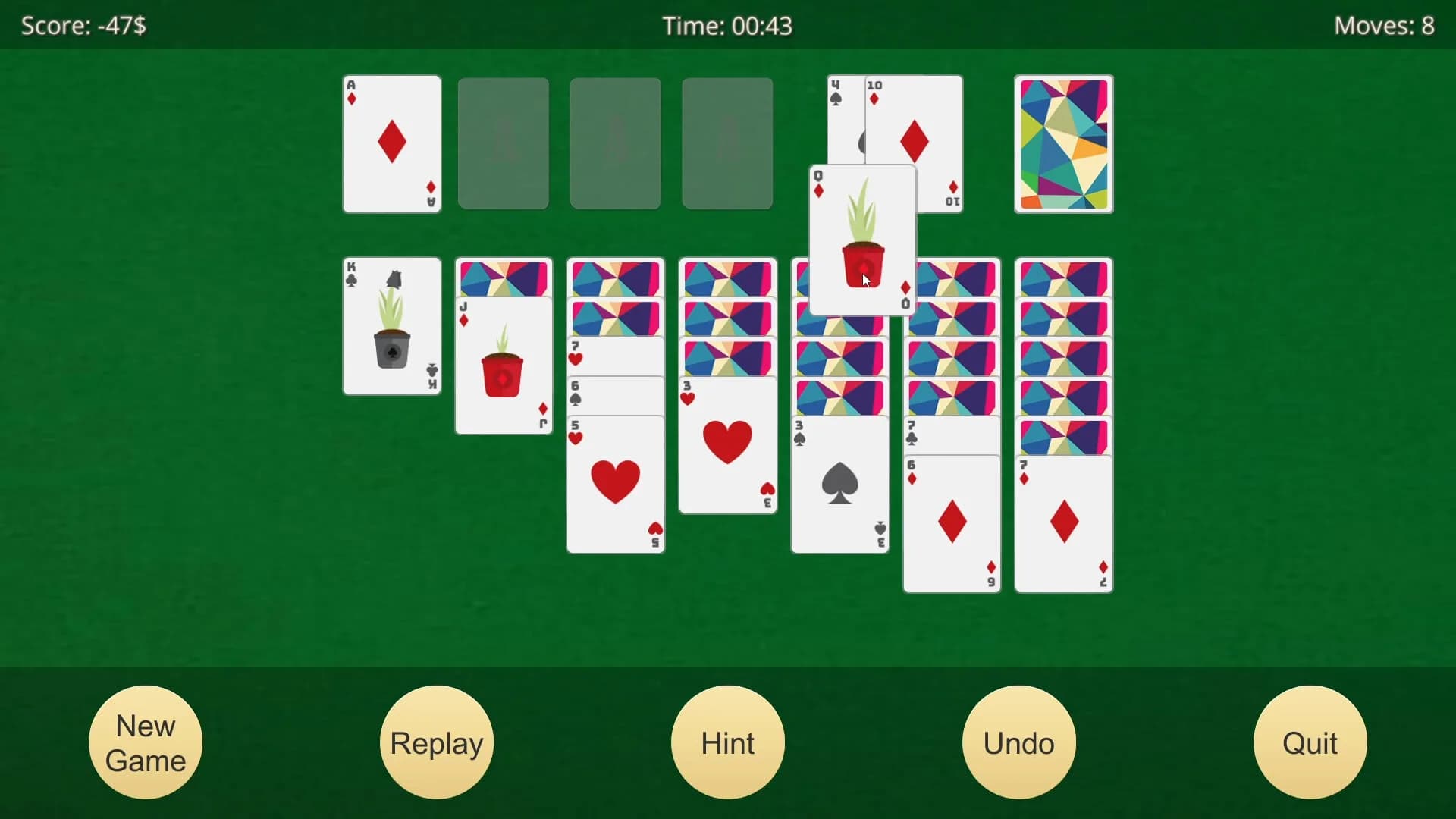 Klondike Solitaire Pro görsel 2