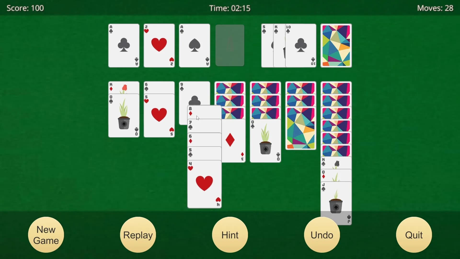 Klondike Solitaire Pro görsel 4