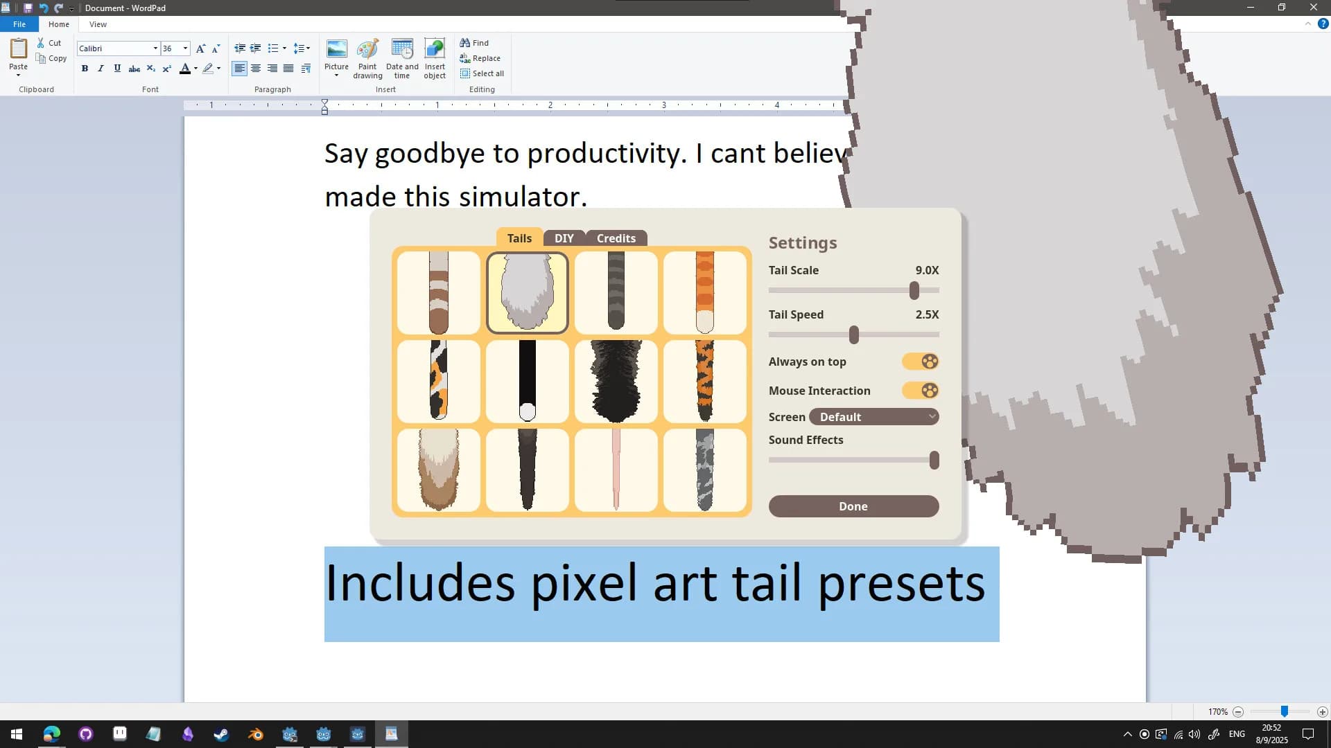 Tail Simulator görsel 3