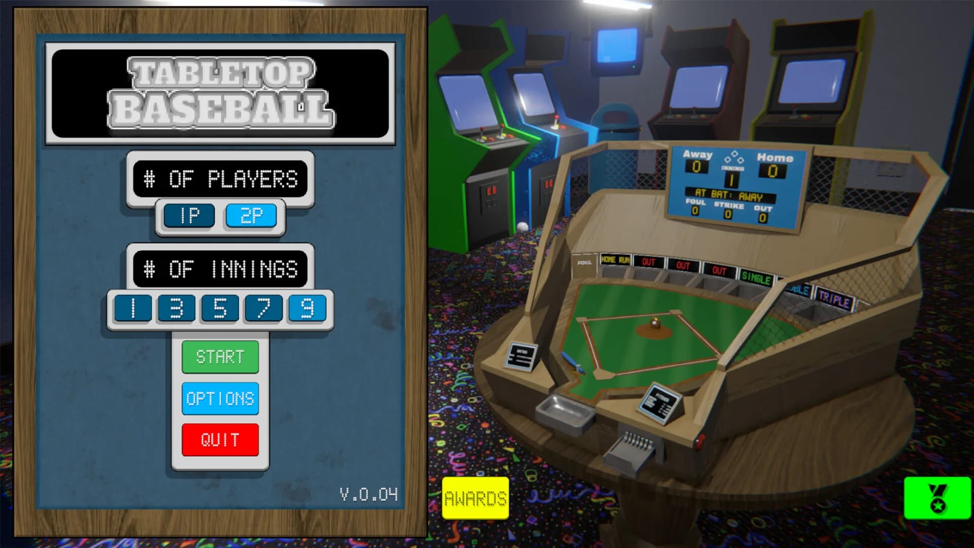 Tabletop Baseball görsel 2