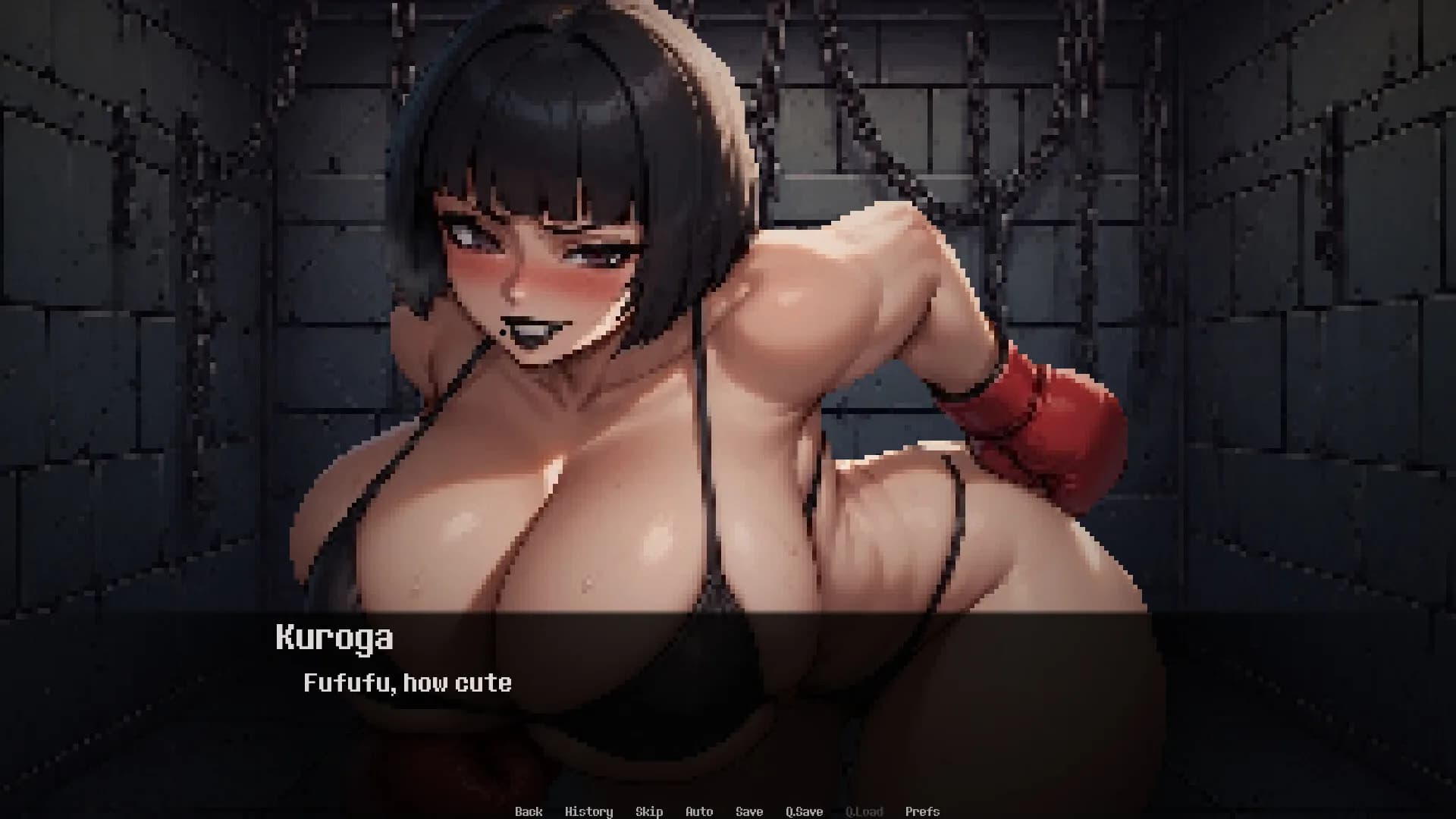 My Giant Goth Girlfriend Is a Sadist görsel 5