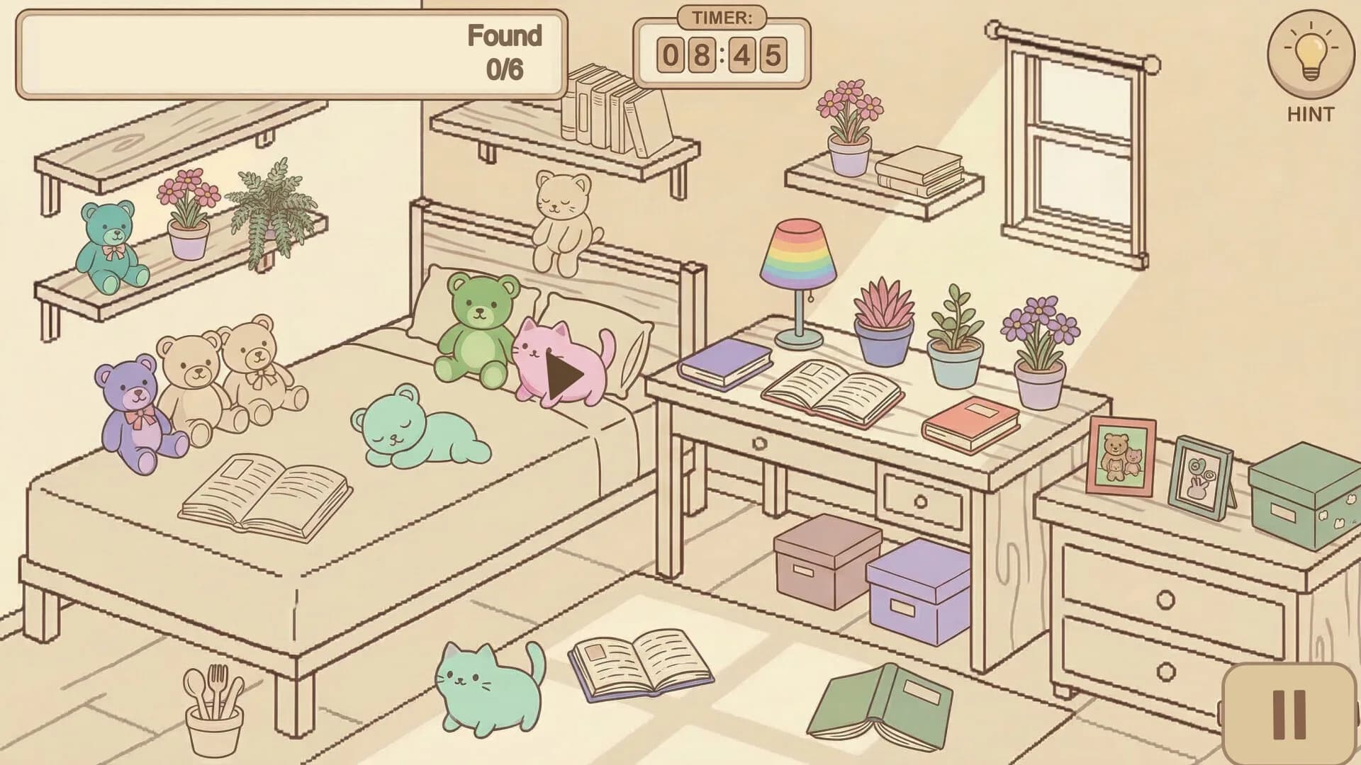 Cozy Pages: Find & Color görsel 5