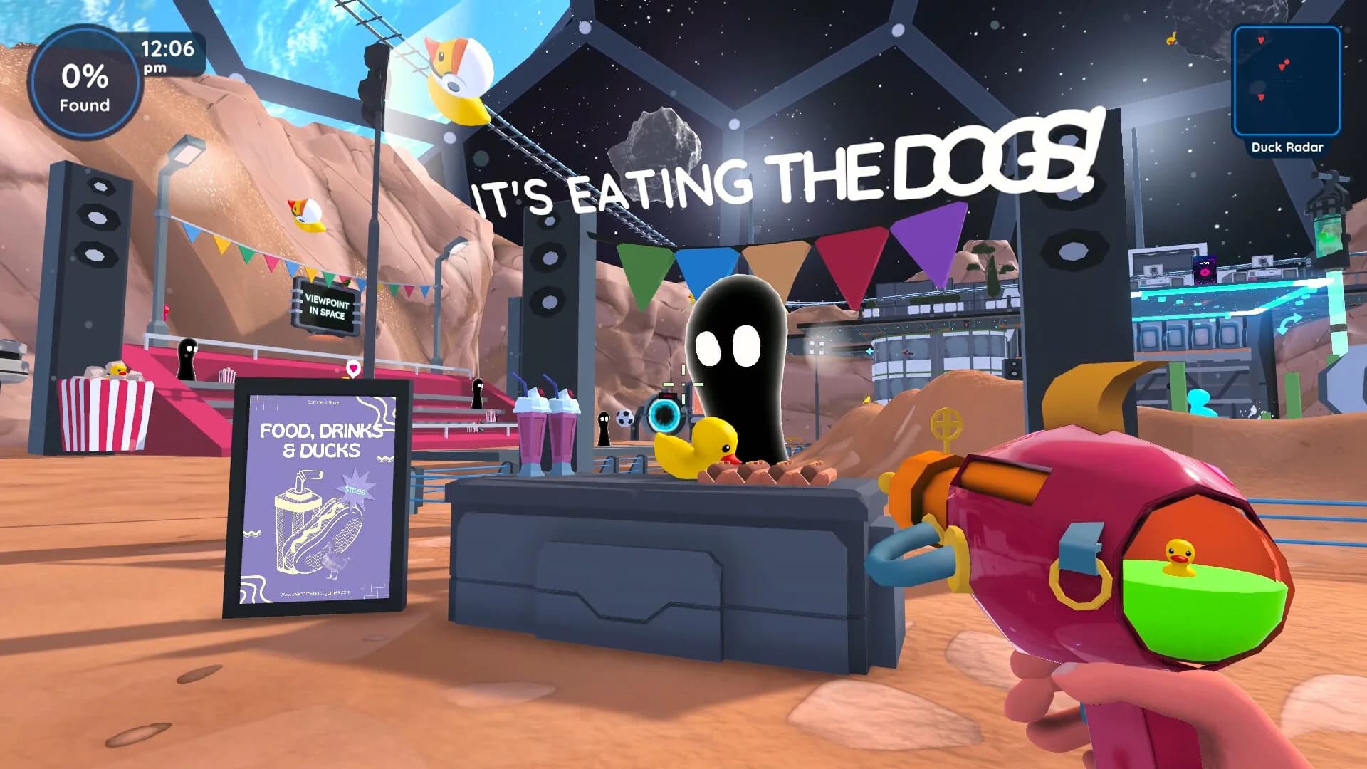 Find 100 Ducks and Blast Them...IN SPACE!!! görsel 2