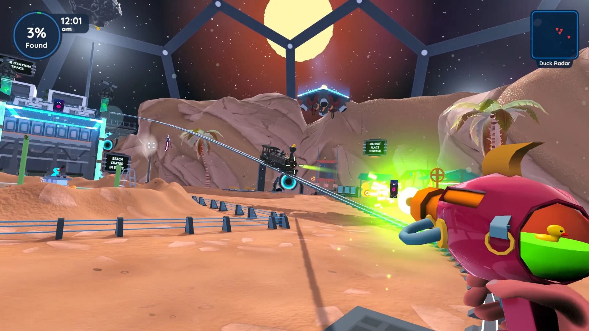 Find 100 Ducks and Blast Them...IN SPACE!!! görsel 13