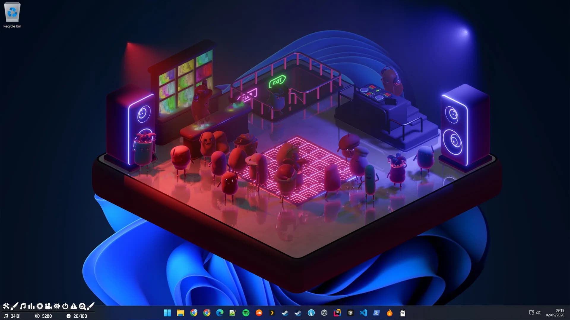 Desktop Rave: Idle Audio Club görsel 4