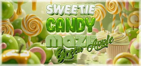 Sweetie Candy Maze: Green Apple görsel 1