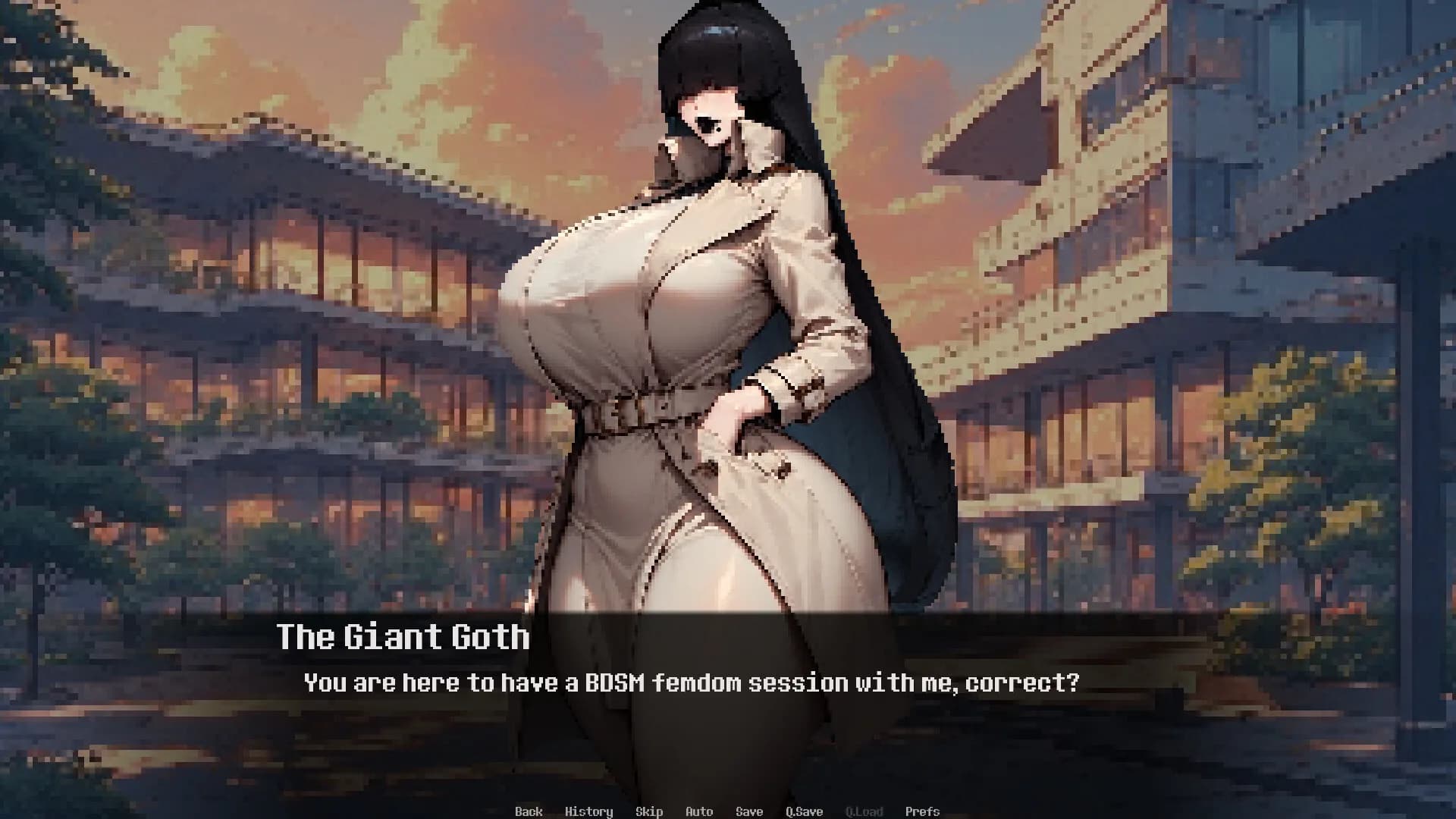 Yandere Goth BDSM görsel 4