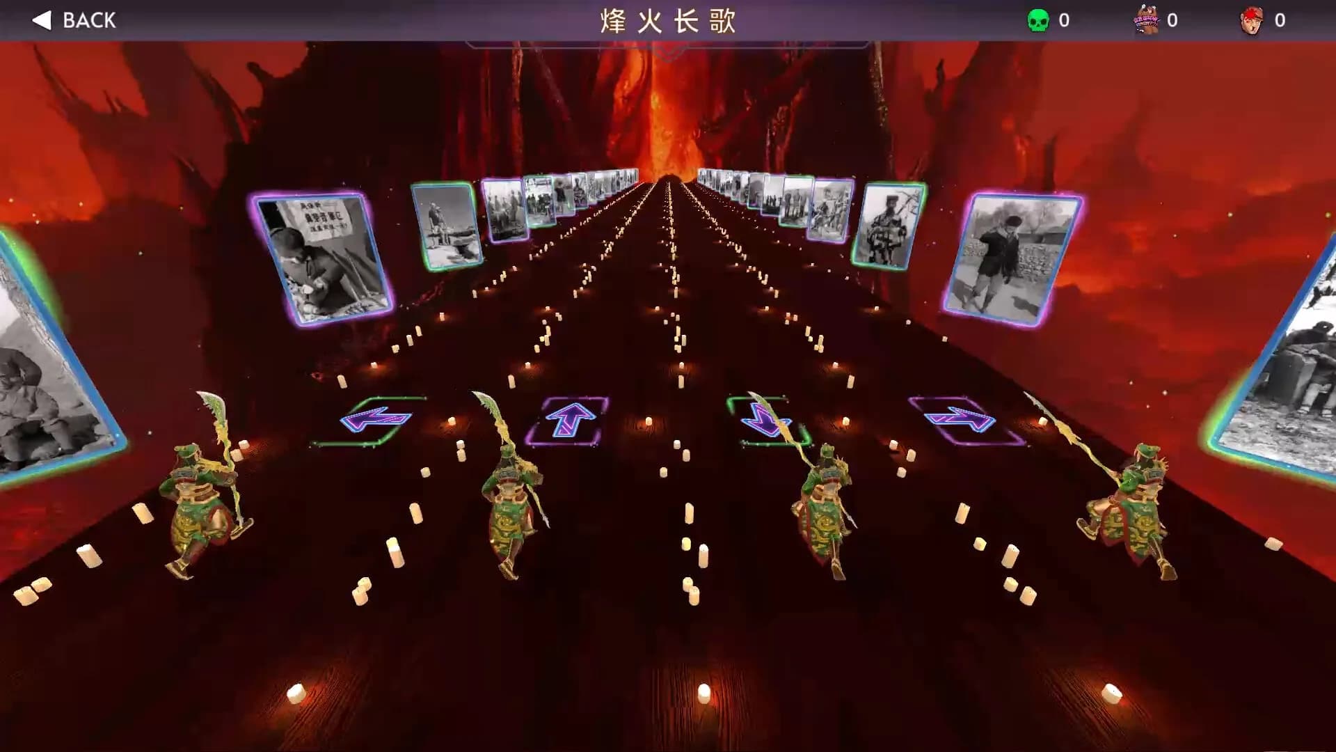 关二爷举起大刀砍向鬼子 görsel 2