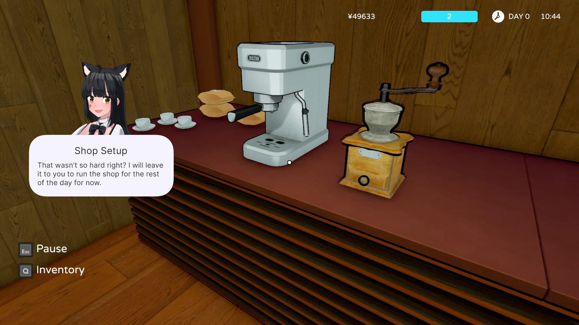 Kissaten Dream - Anime Coffee Shop Simulator! görsel 2
