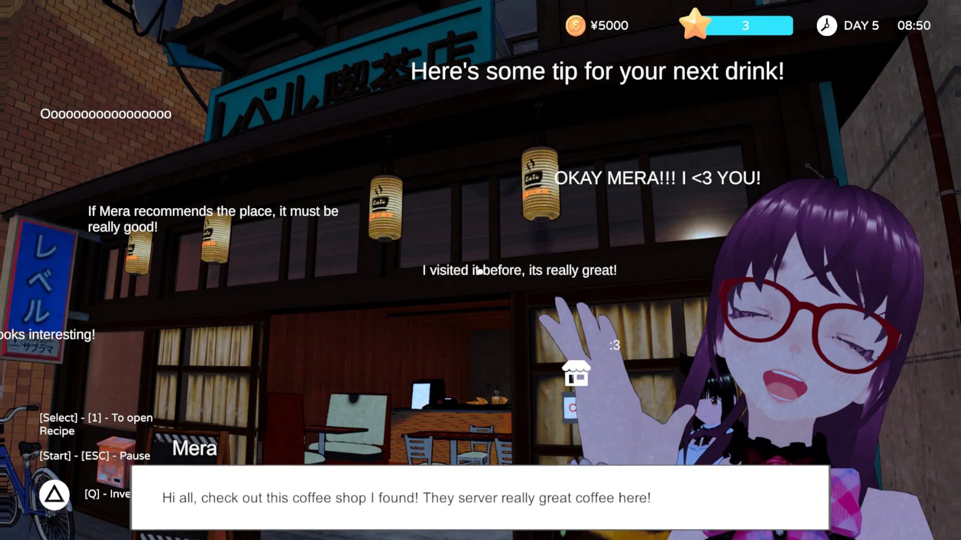 Kissaten Dream - Anime Coffee Shop Simulator! görsel 7
