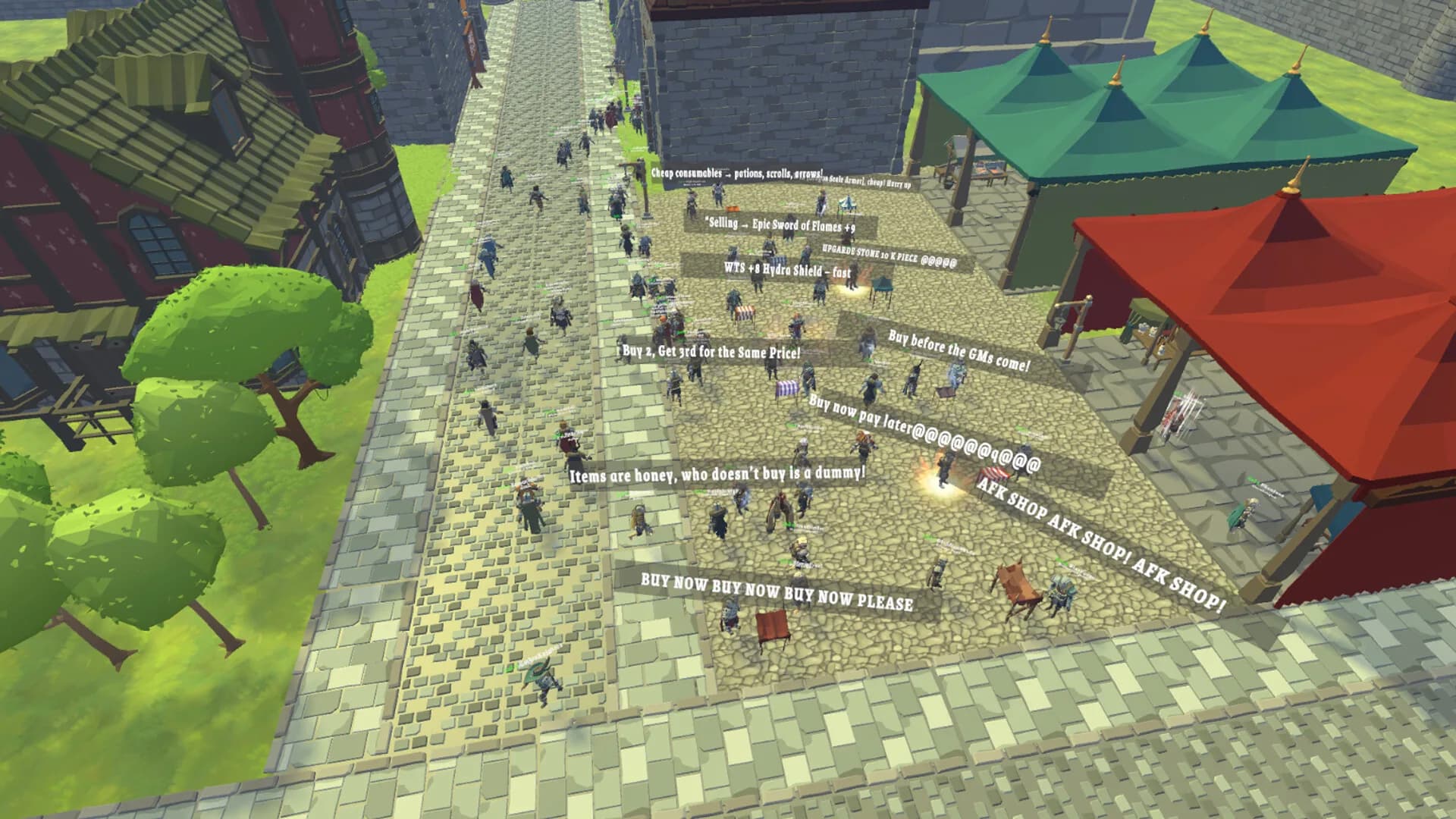 MMORPG NPC Simulator görsel 6