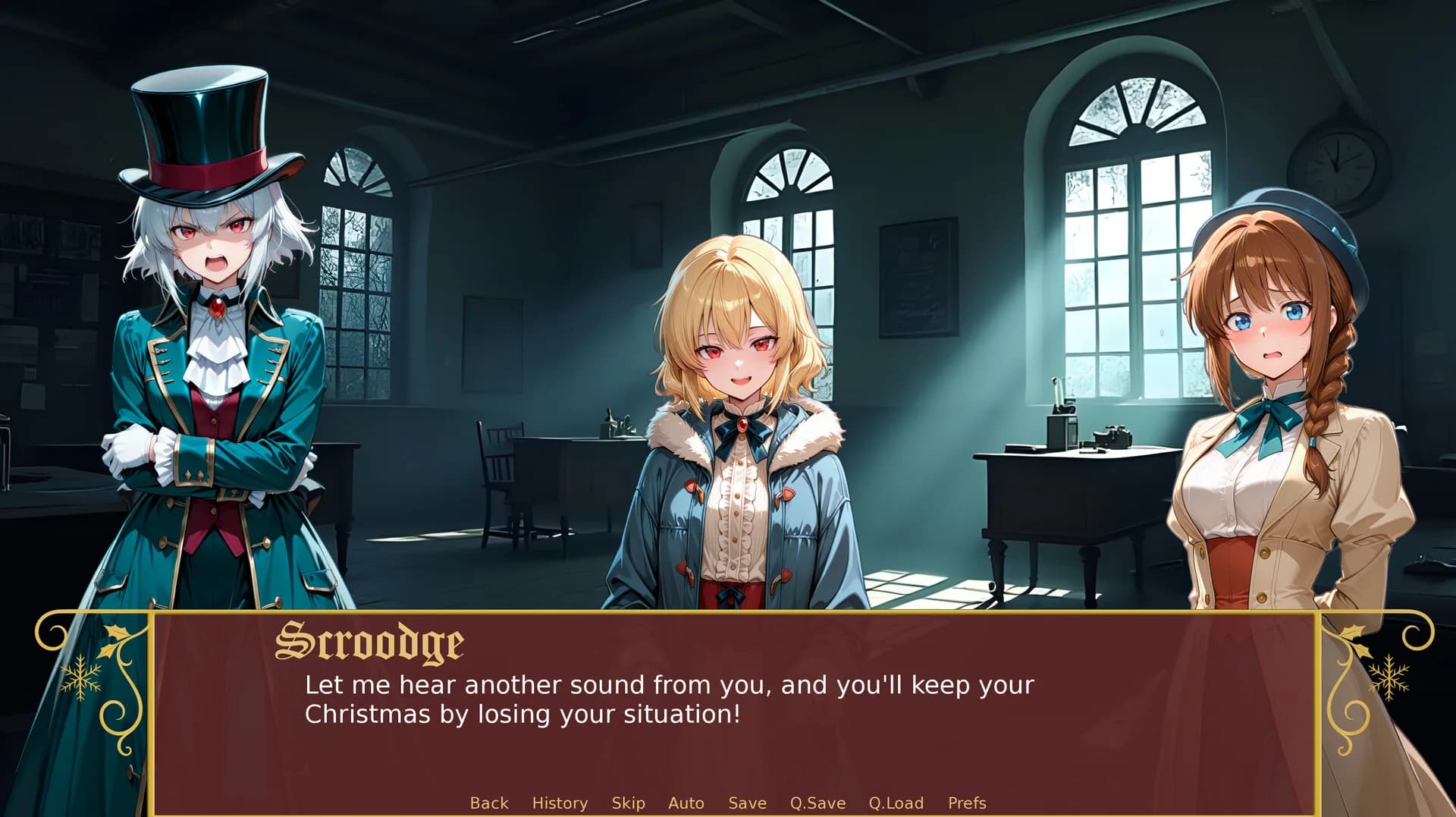 A Christmas Carol: But With Anime Girls görsel 4