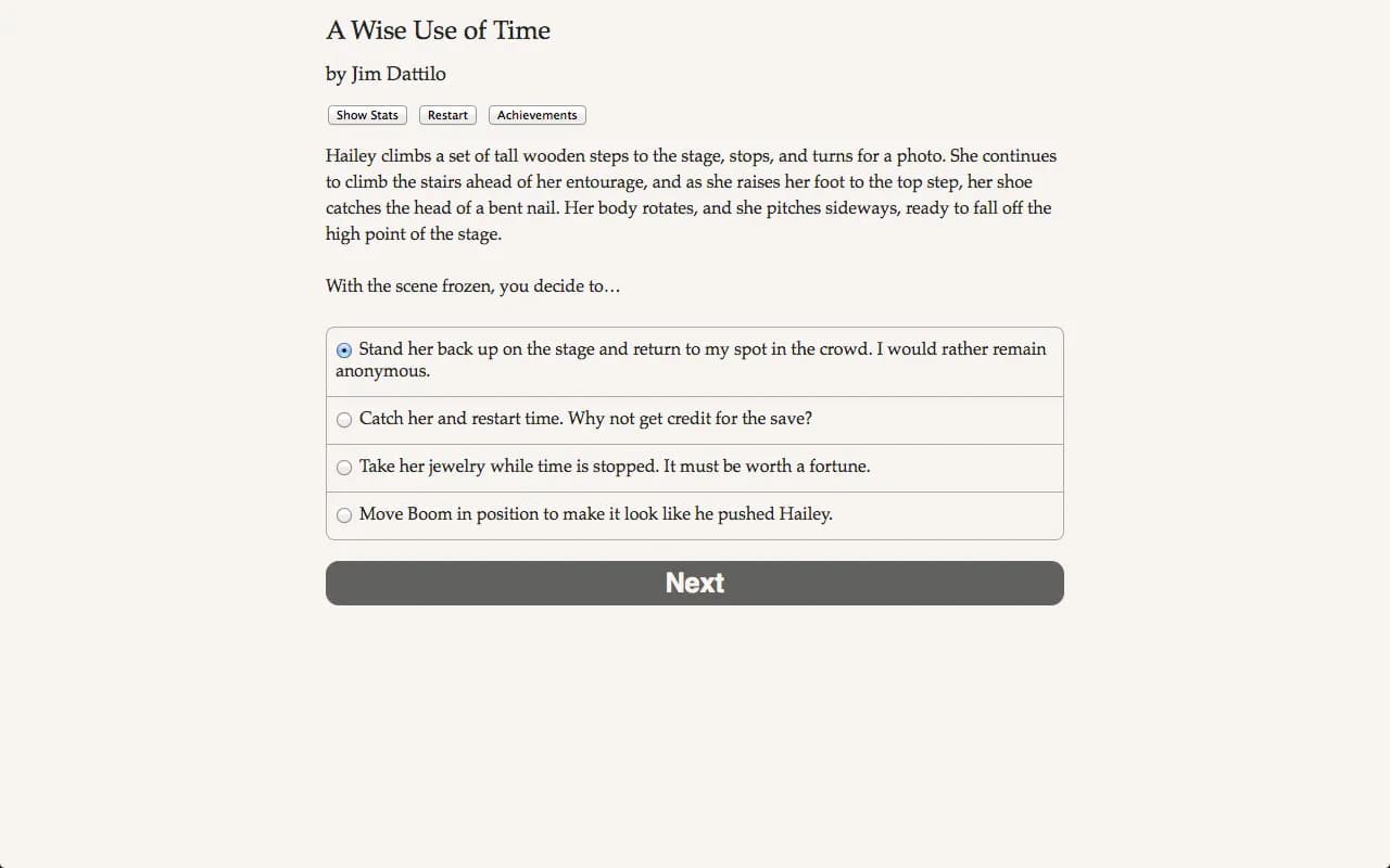 A Wise Use of Time görsel 2