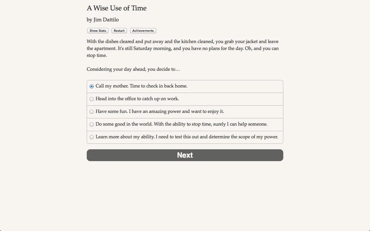 A Wise Use of Time görsel 3