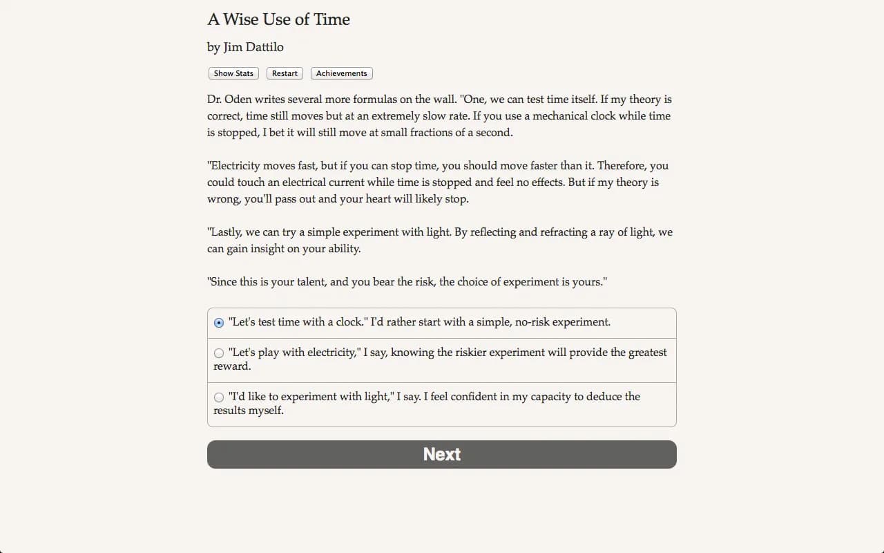 A Wise Use of Time görsel 5