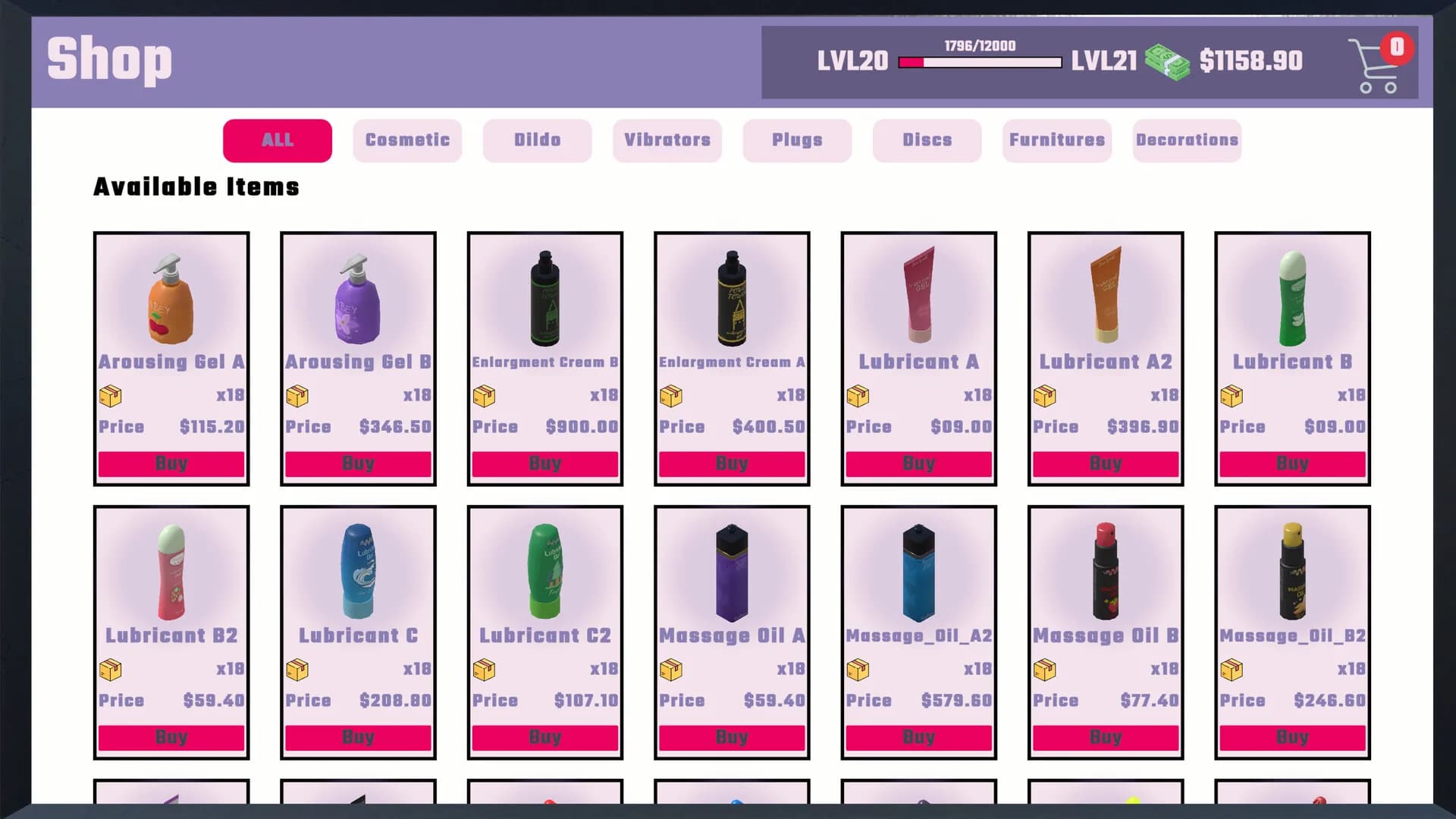 Adult Shop Simulator görsel 11