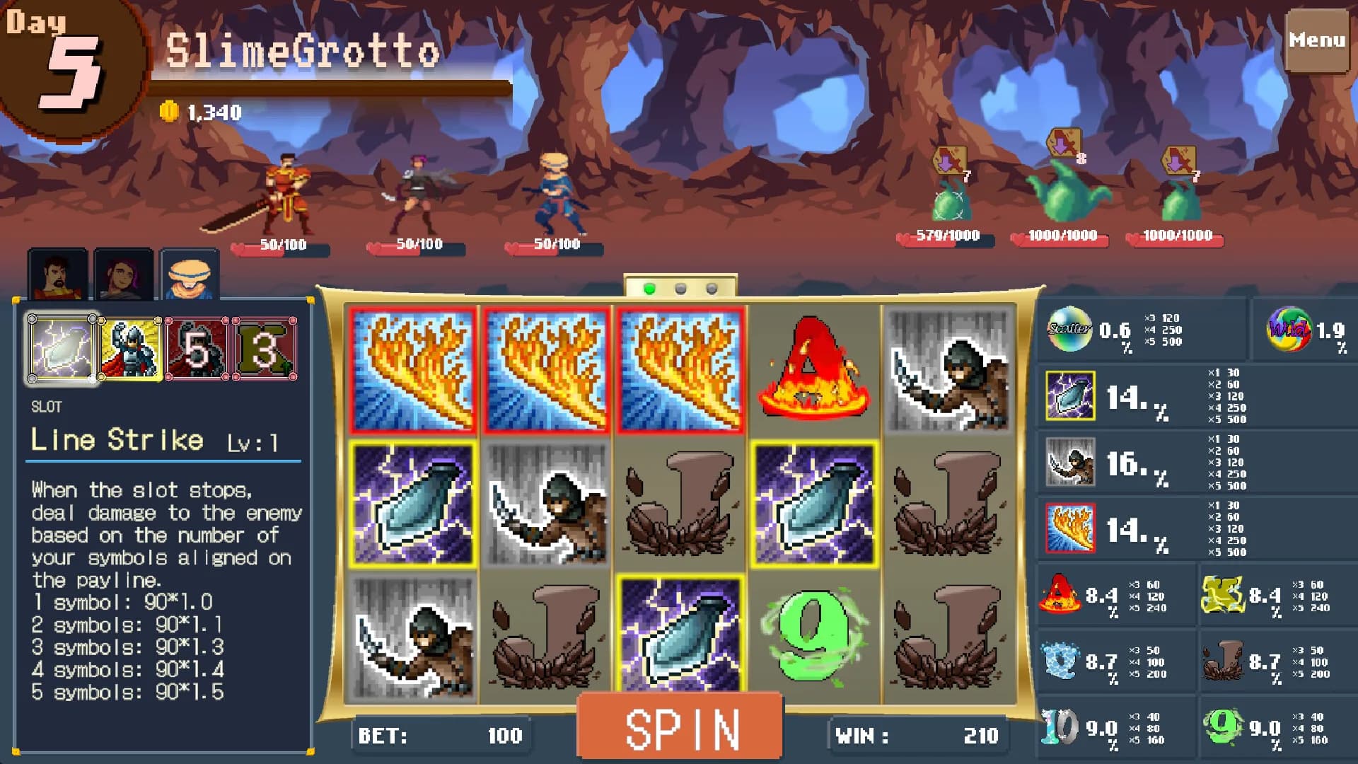 Slot Heroes: Reels of Fate görsel 2