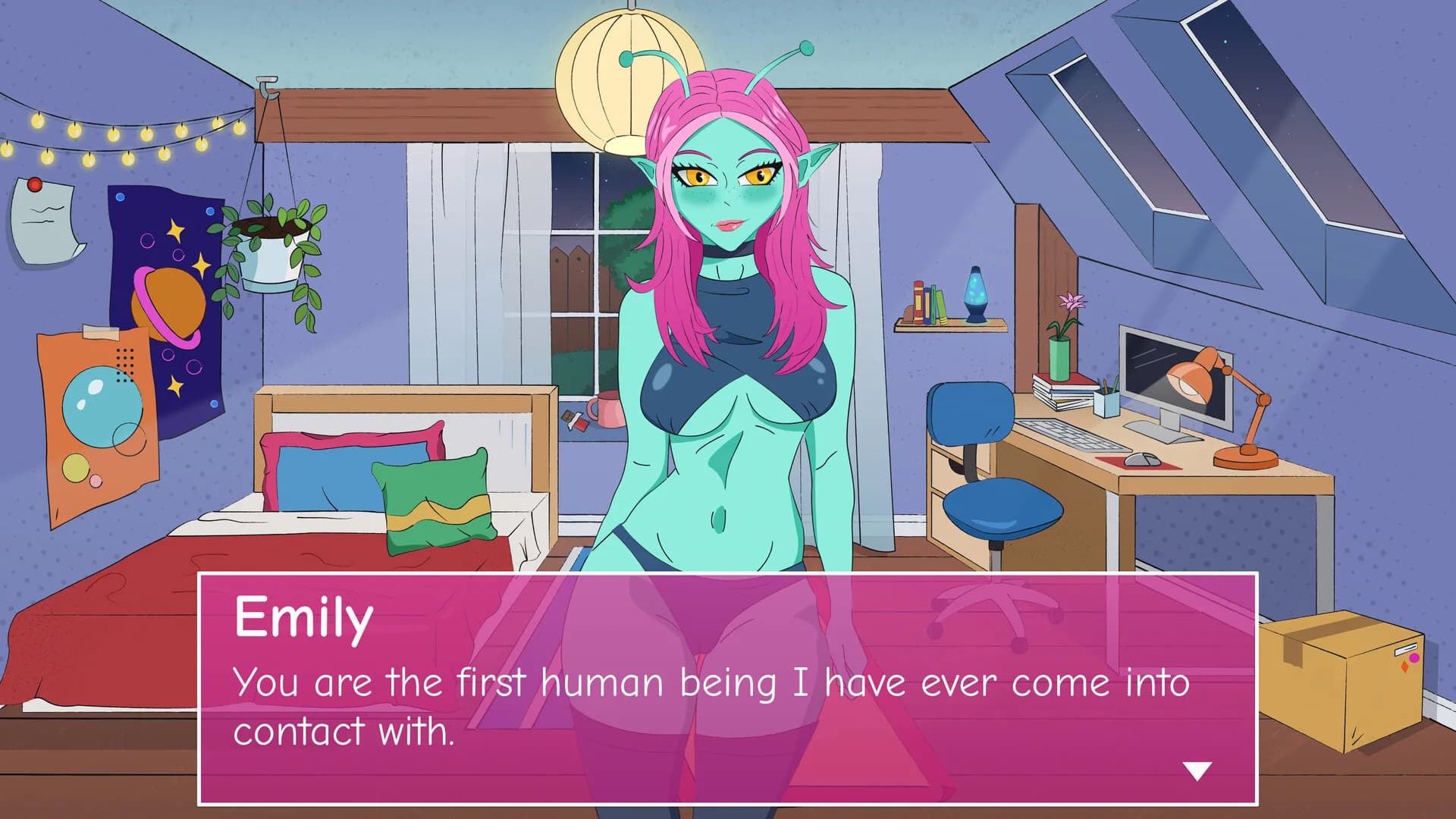 YOUR ALIEN ROOMMATE EMILY görsel 3