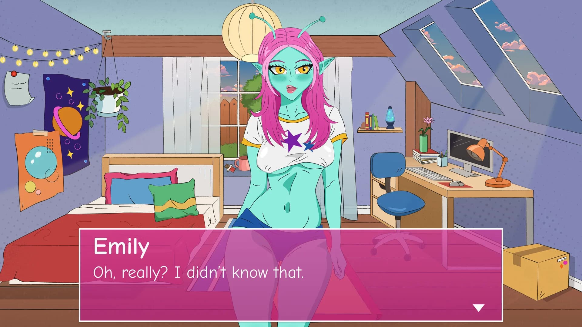 YOUR ALIEN ROOMMATE EMILY görsel 5
