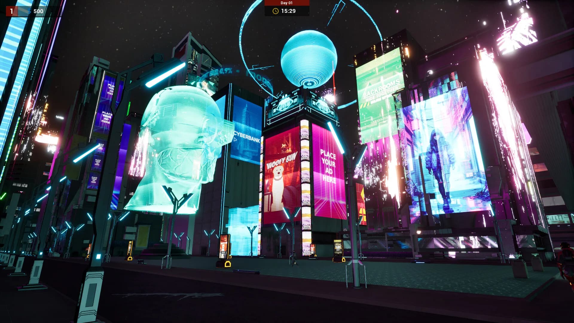 Cyberpunk Store Simulator görsel 3