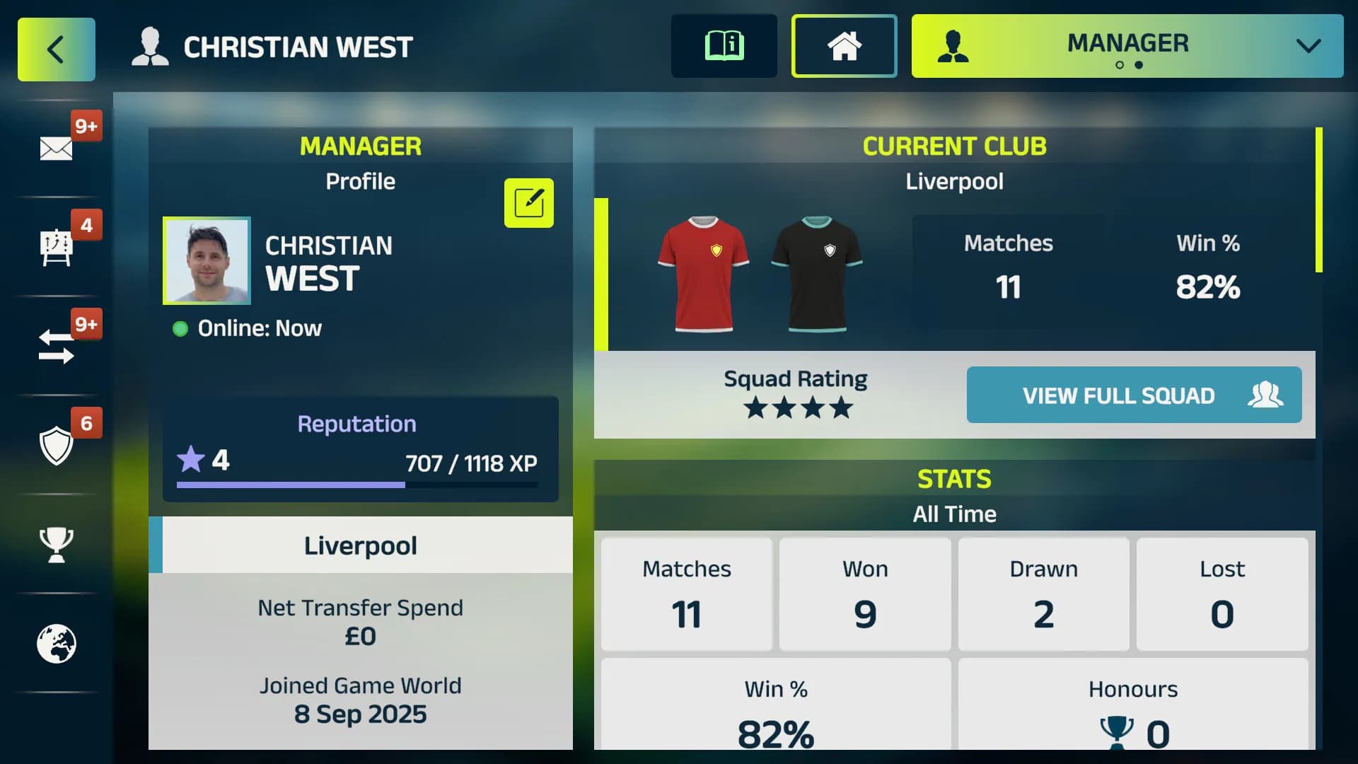 Football Club Manager 26 LIVE görsel 4