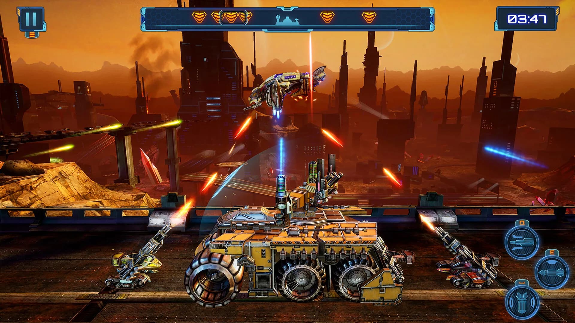 Red Siren: Space Defense görsel 2