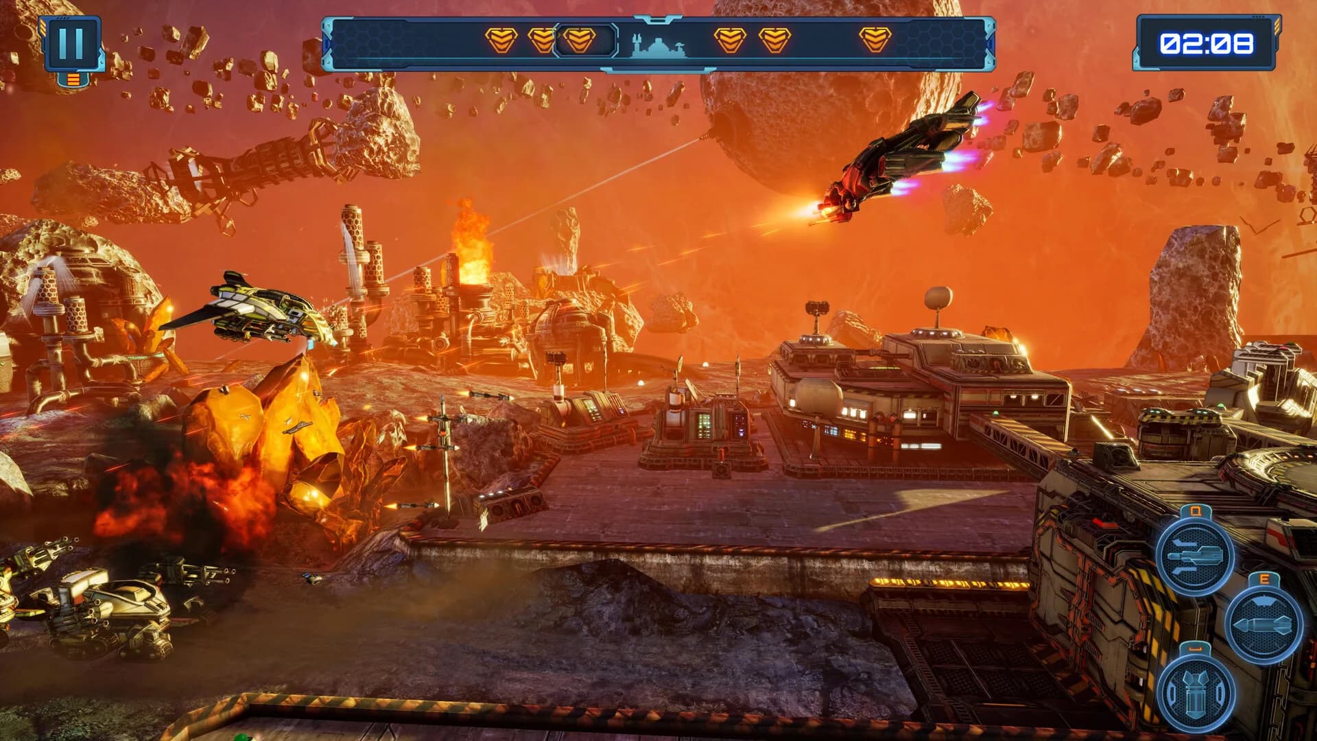 Red Siren: Space Defense görsel 3